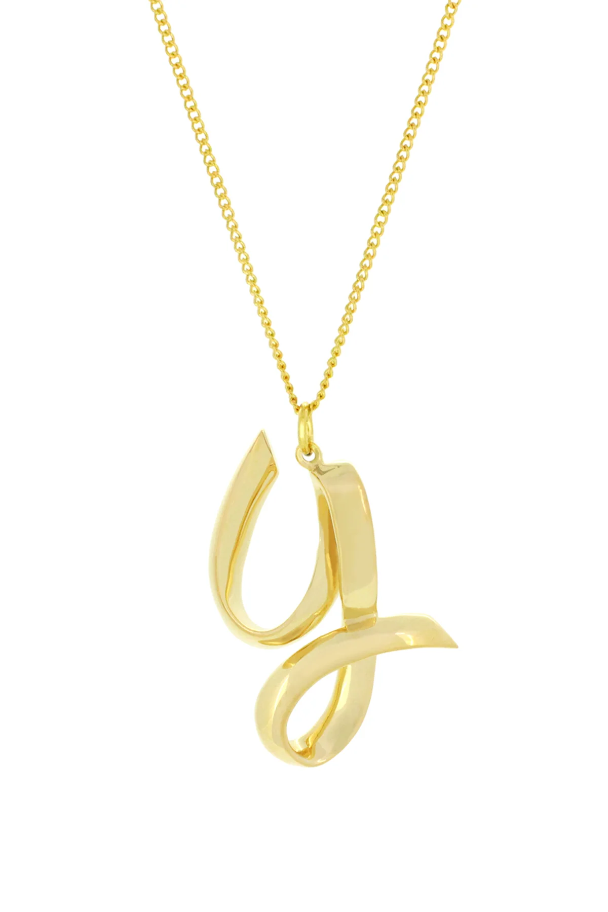 Alphabet Y Gold - Ketting