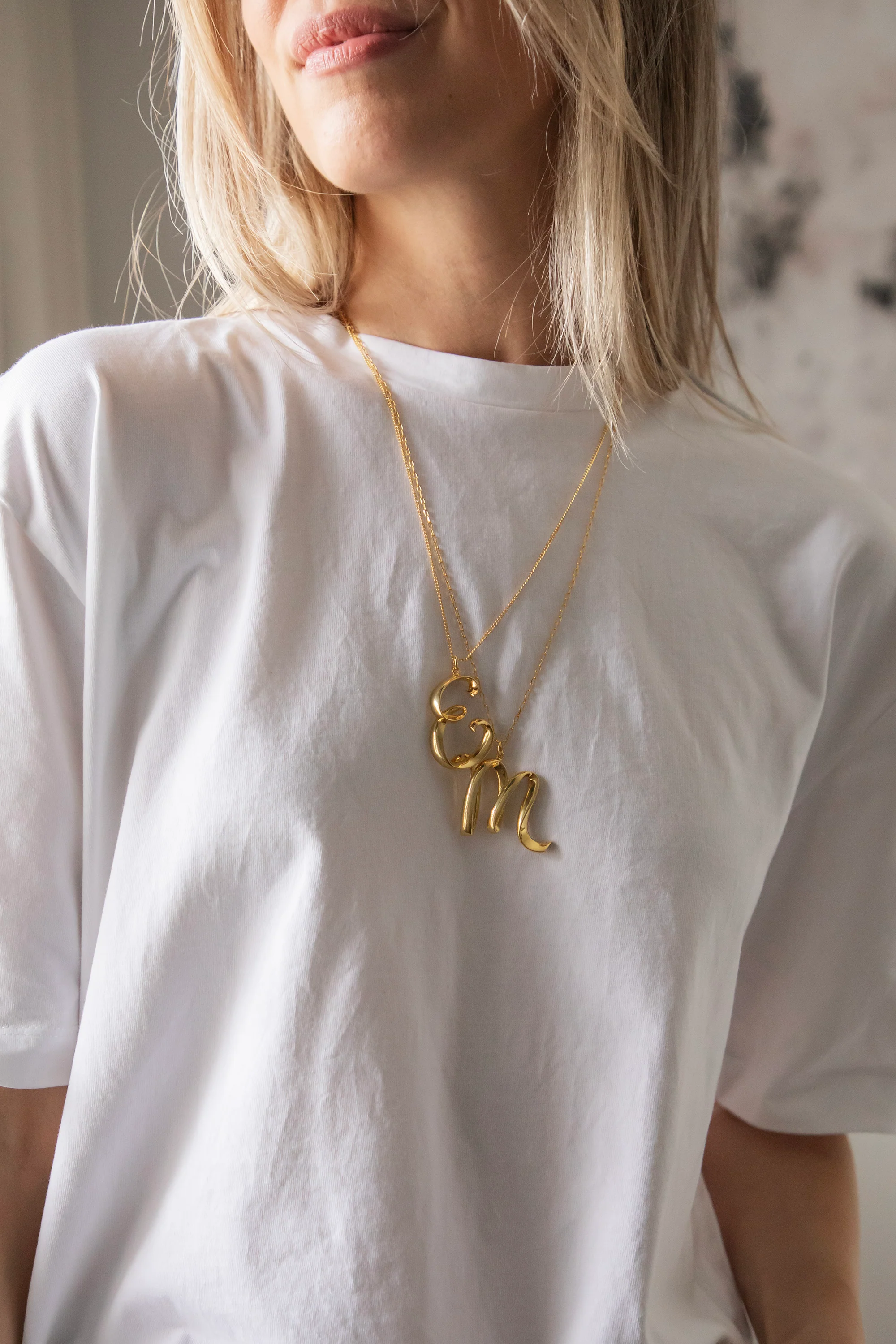 Alphabet B Gold - Ketting - Image 14