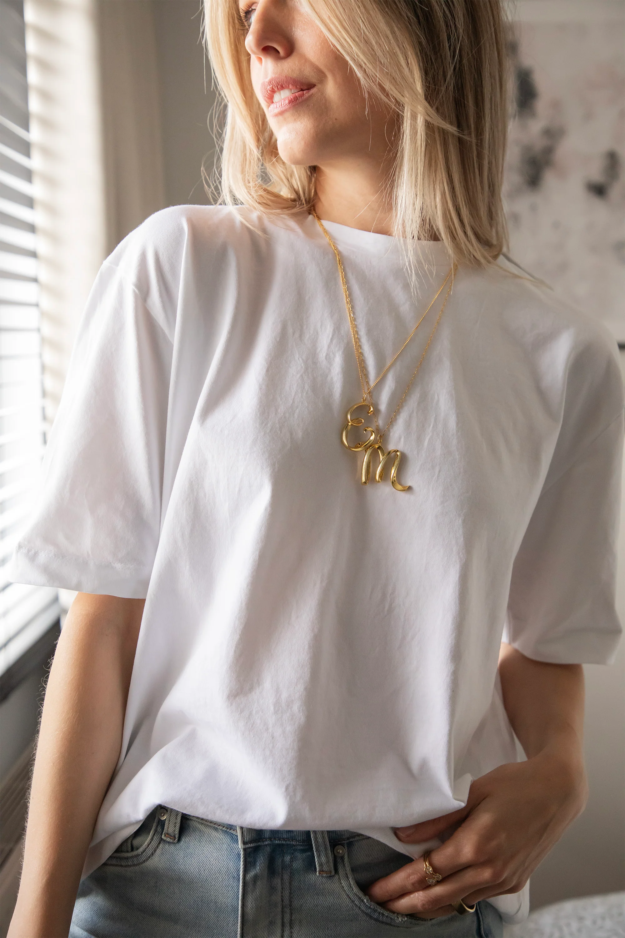 Alphabet B Gold - Ketting - Image 11