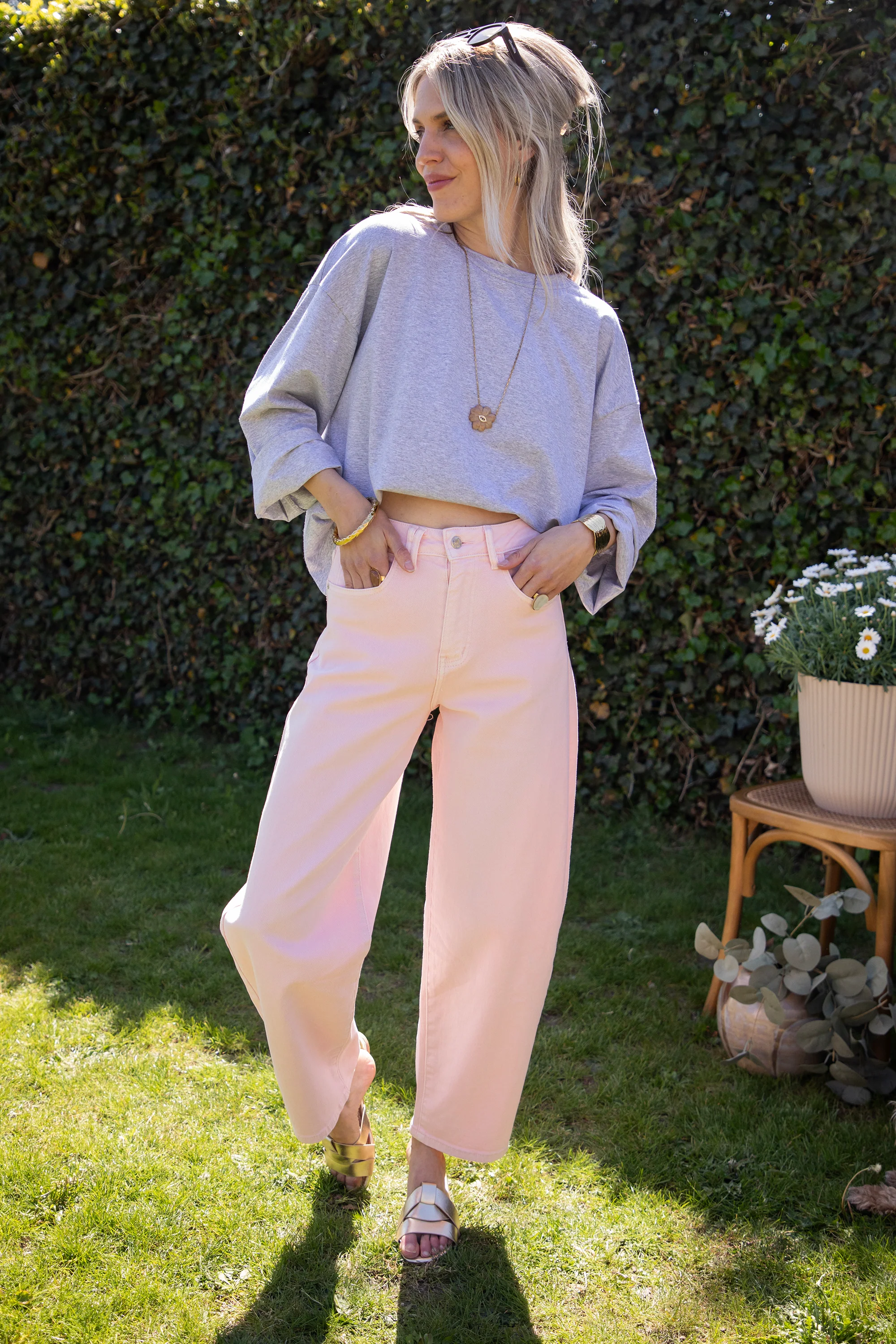 Bella Balloon Sweet Pink - Jeans