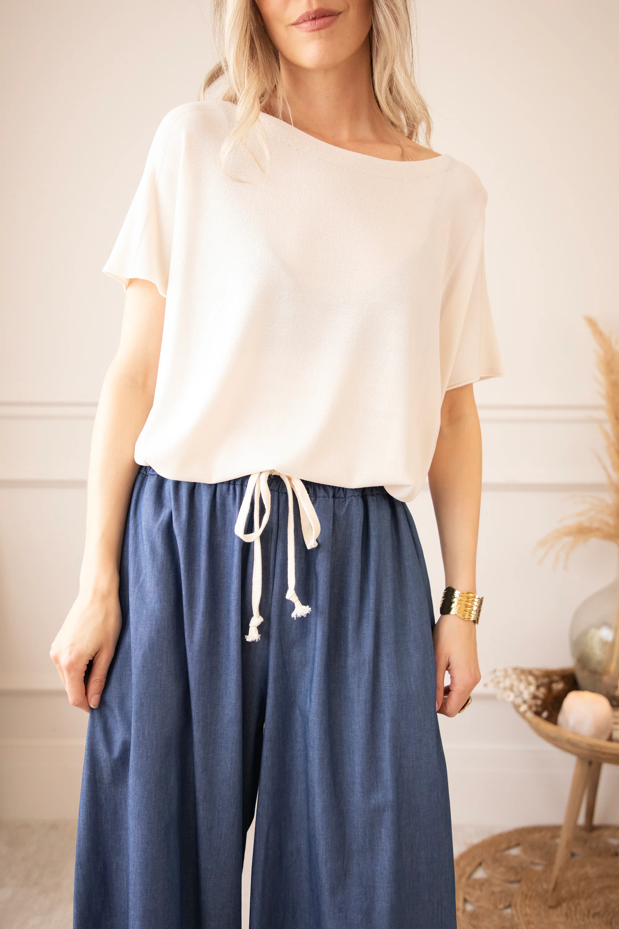 Bloom Below Dark Blue - Broek - Image 6