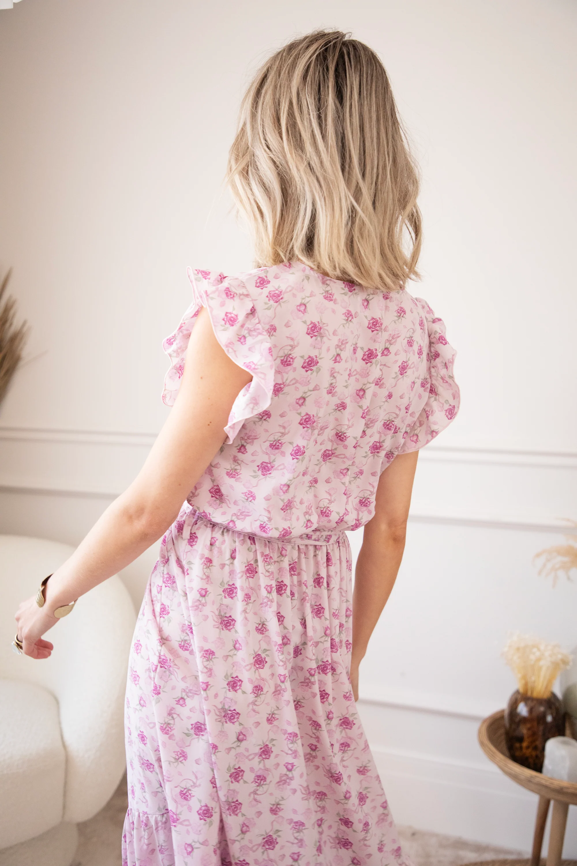 Bloom Serenity Pink - Maxi Jurk - Image 5