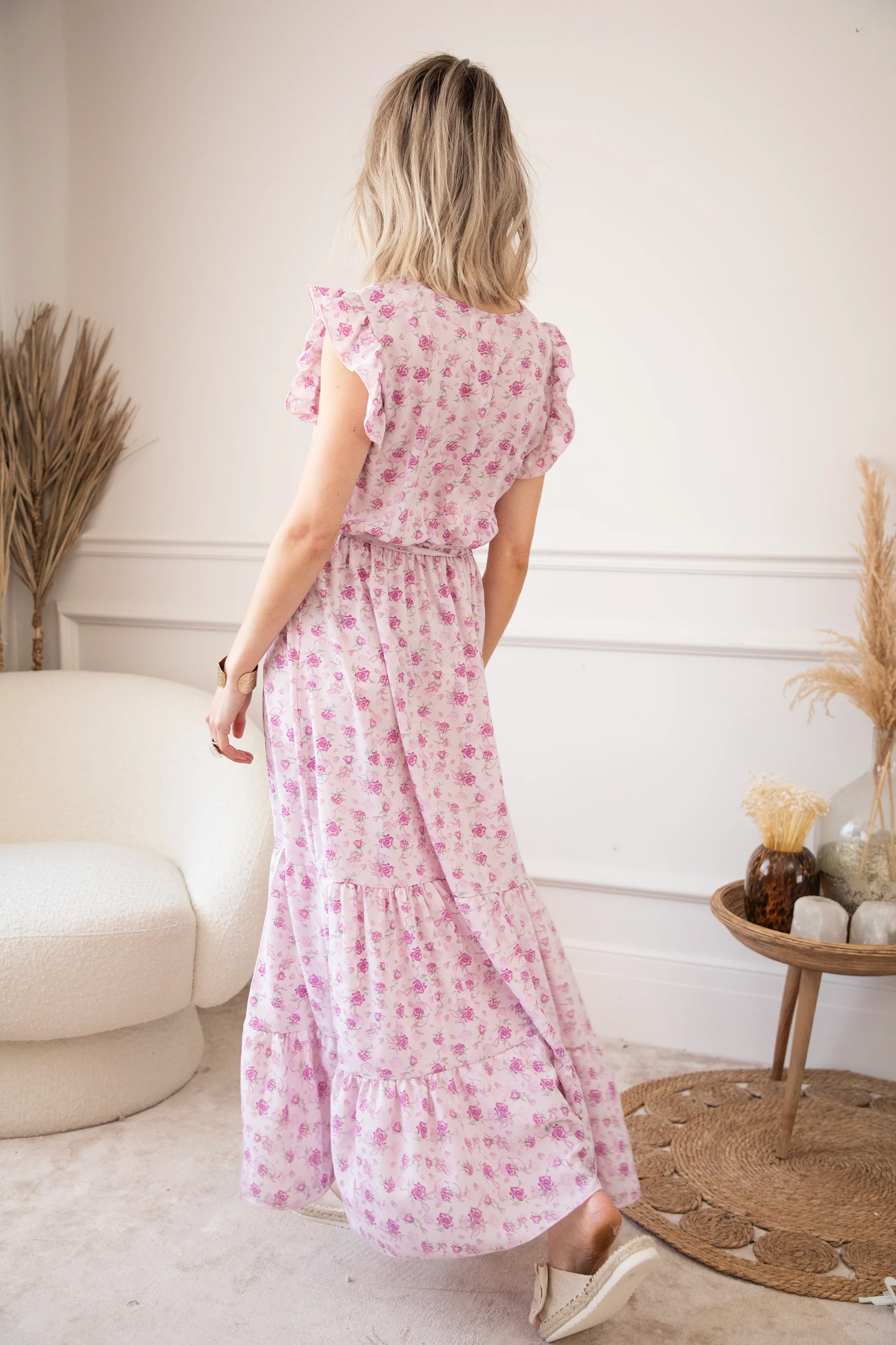 Bloom Serenity Pink - Maxi Jurk - Image 9