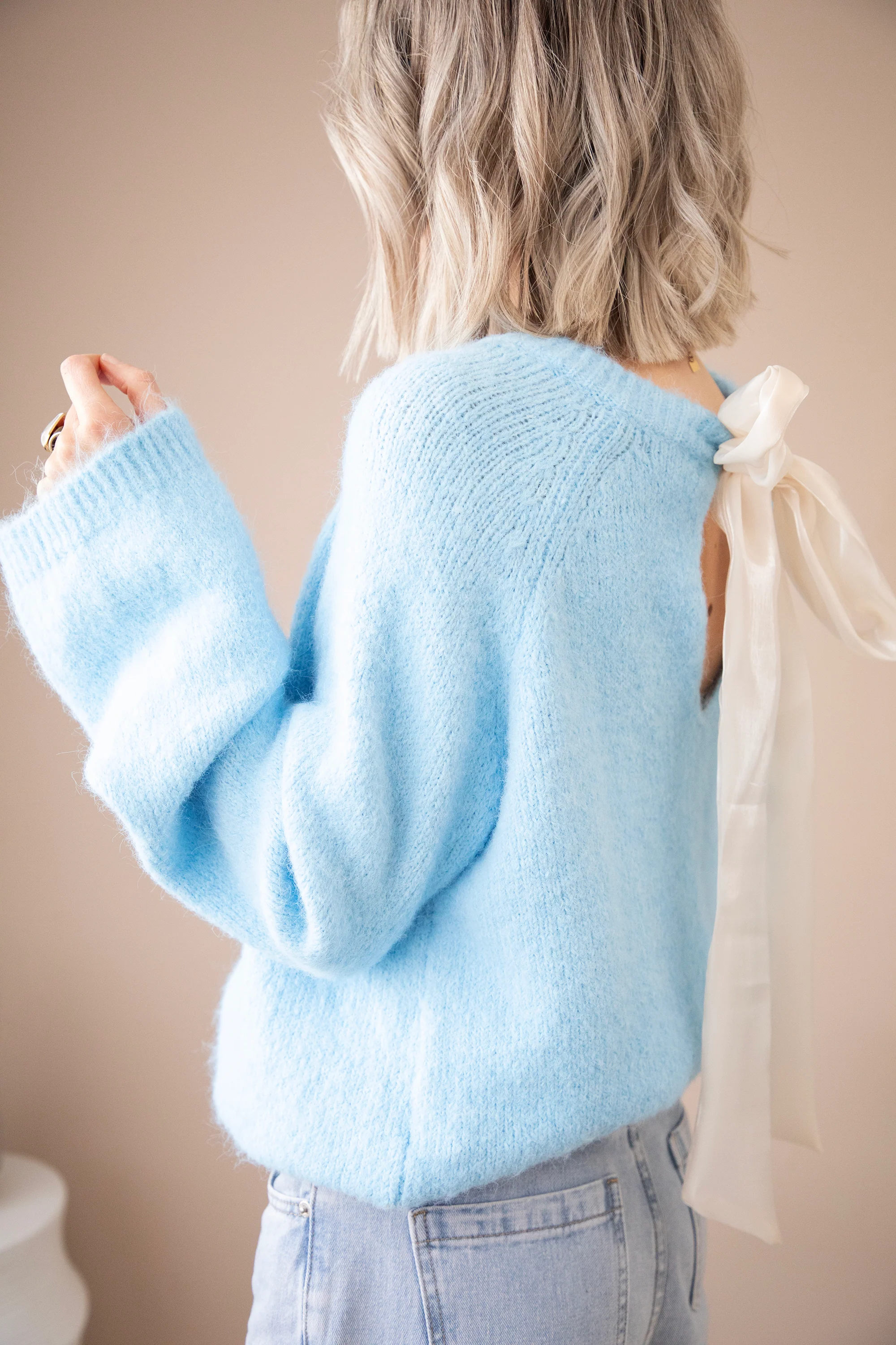Bowy Bo Sky Blue - Trui - Image 9