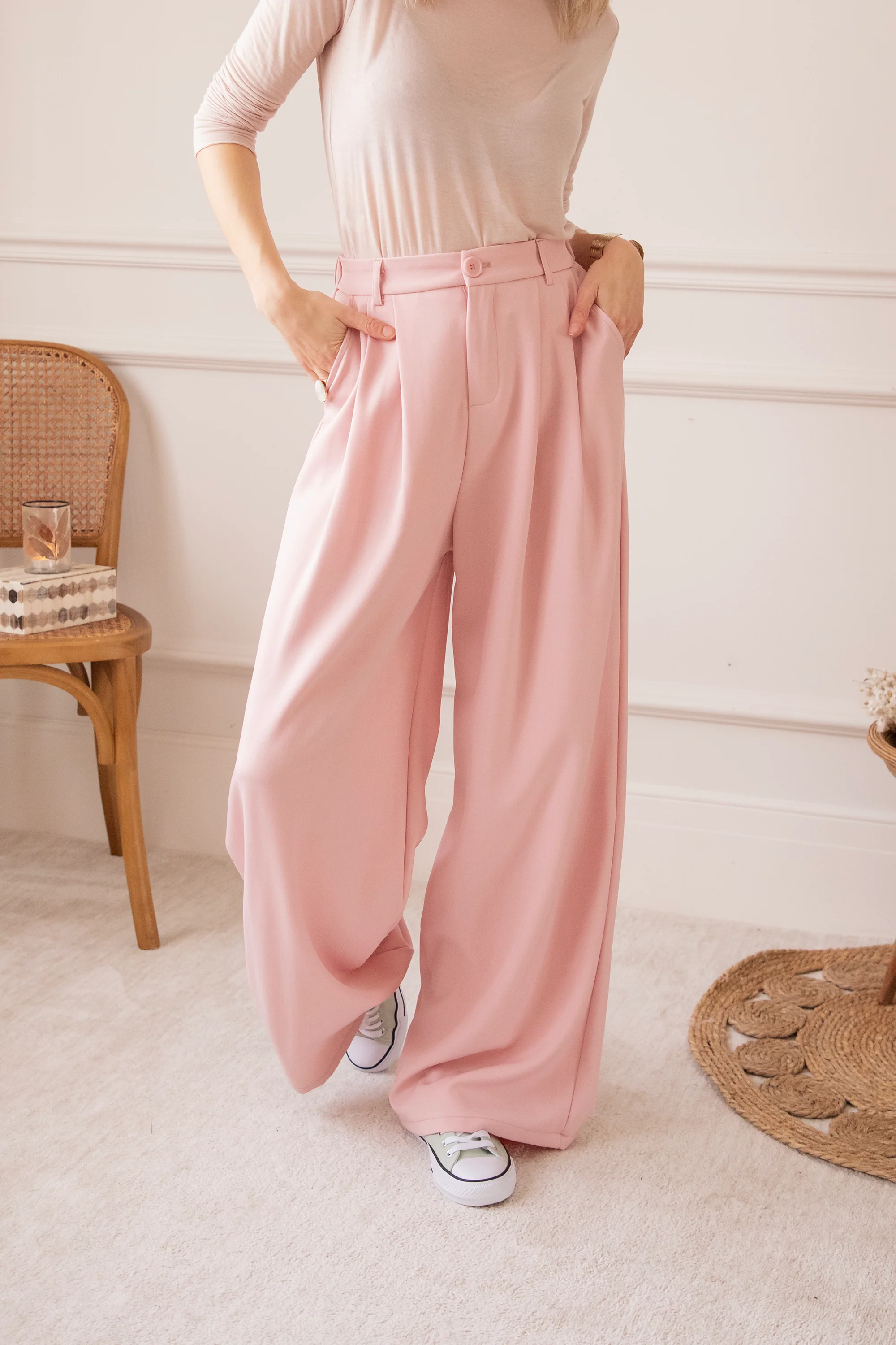Bravery Wide Pink - Broek - Image 5