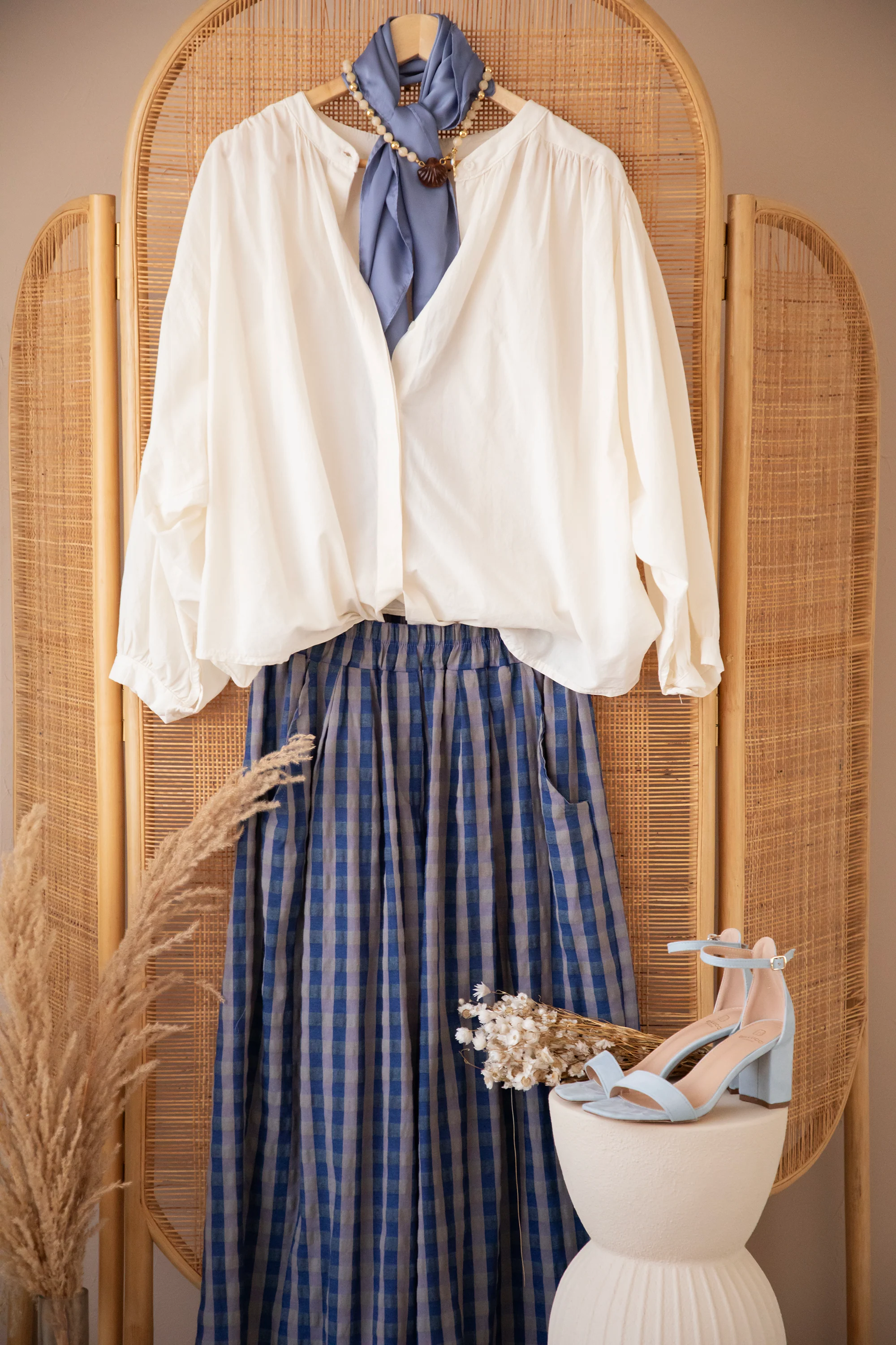 Breezy Base Beige - Blouse - Image 8