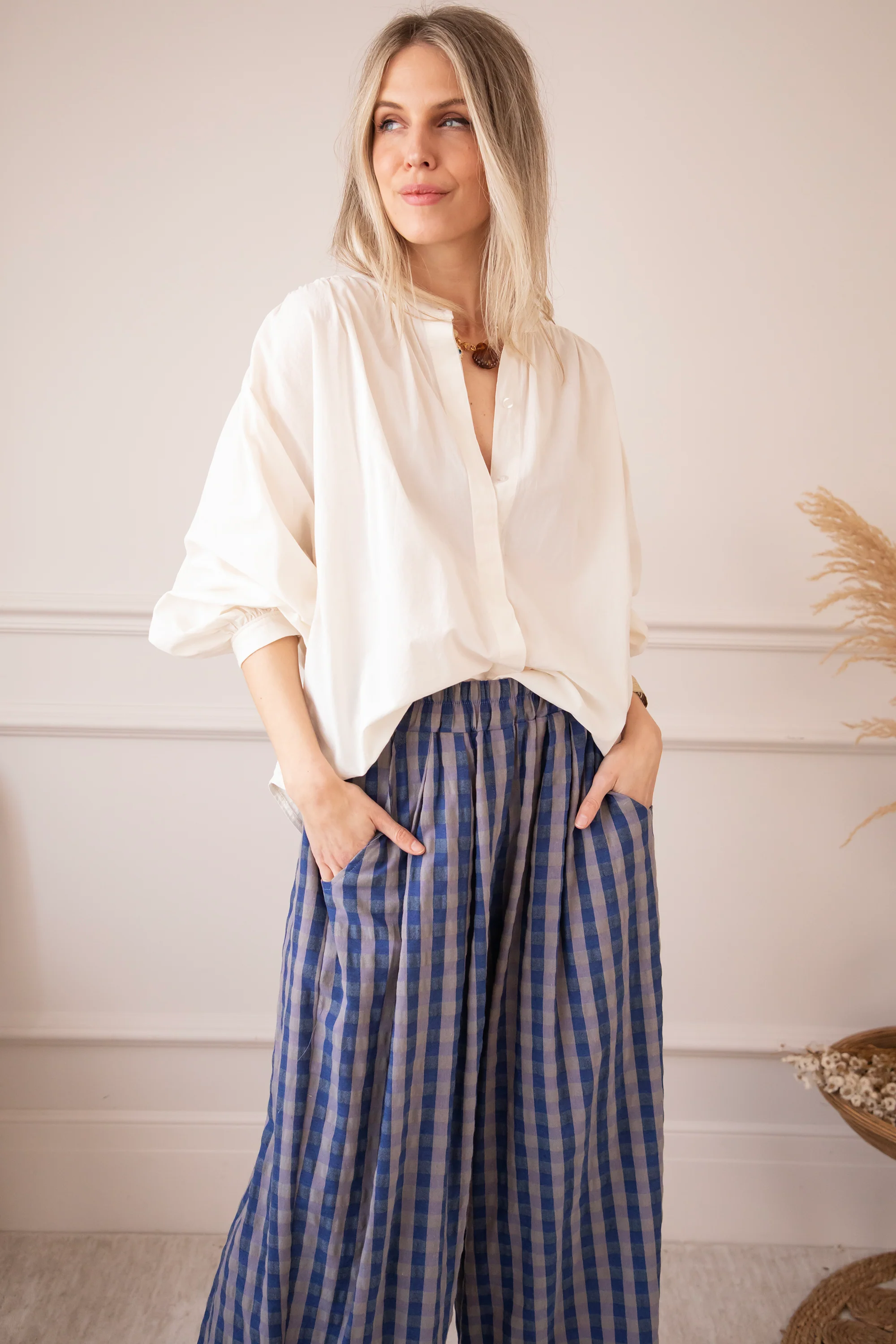 Breezy Base Beige - Blouse - Image 9
