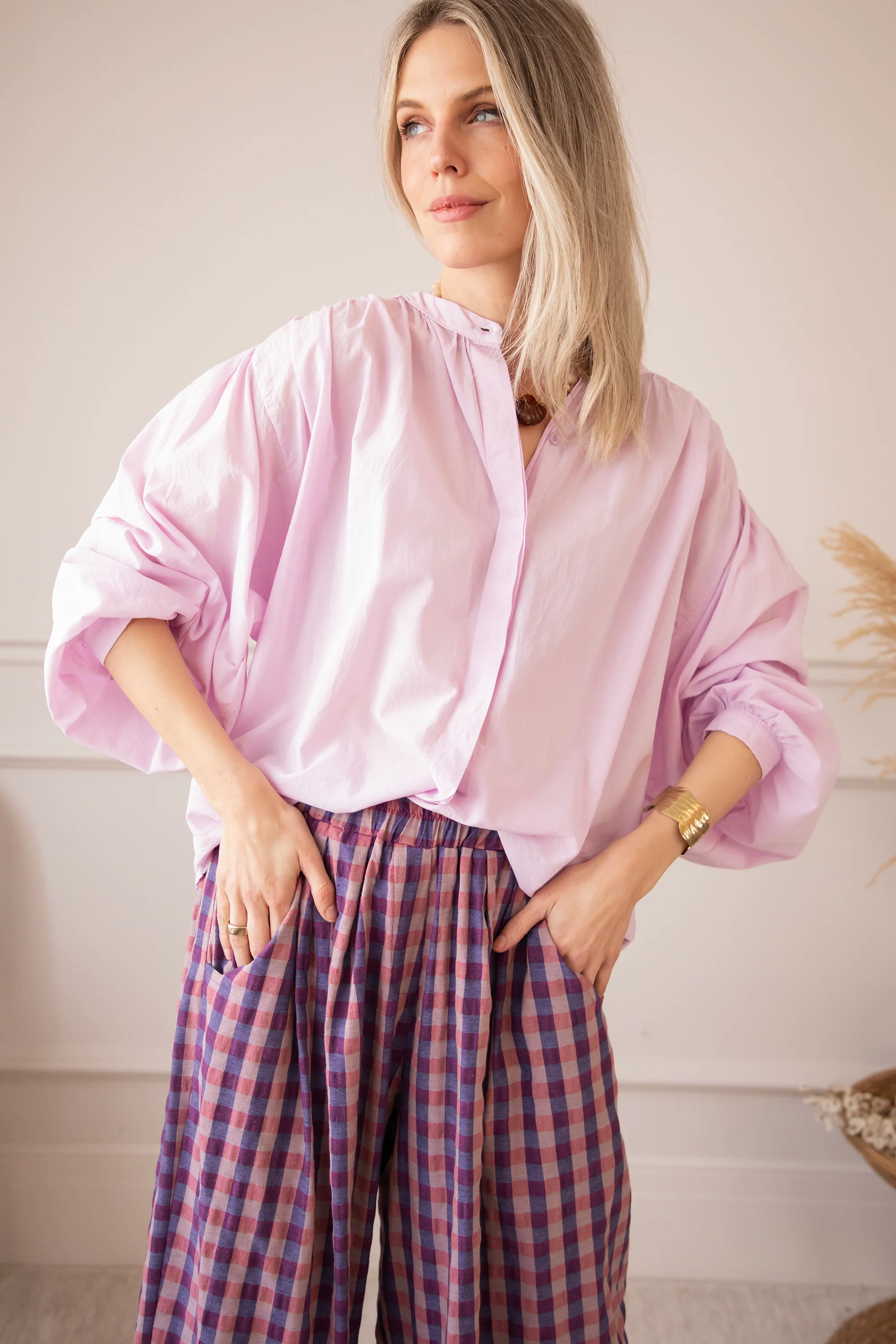 Breezy Base Pink - Blouse - Image 6
