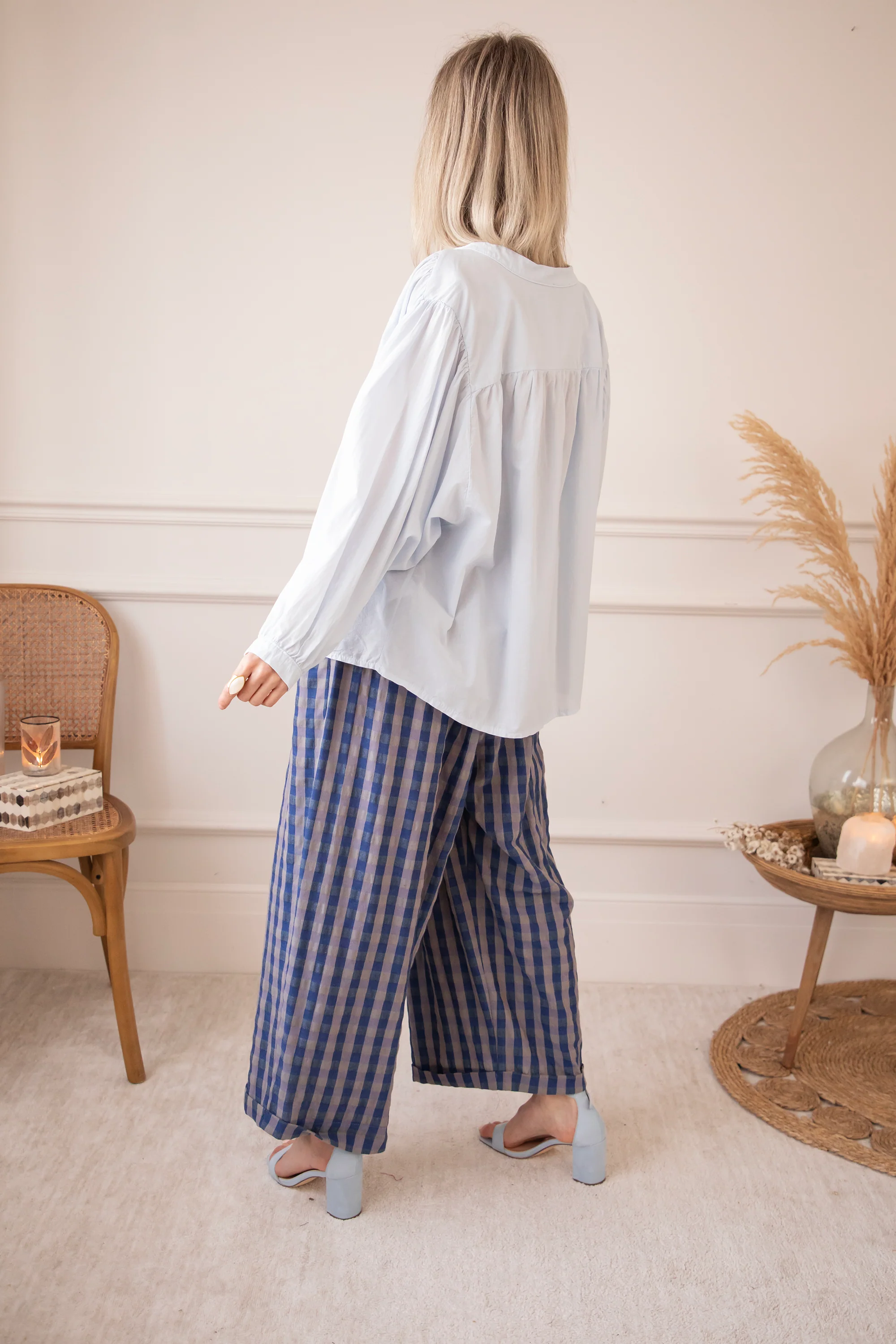 Breezy Base Soft Blue - Blouse - Image 7