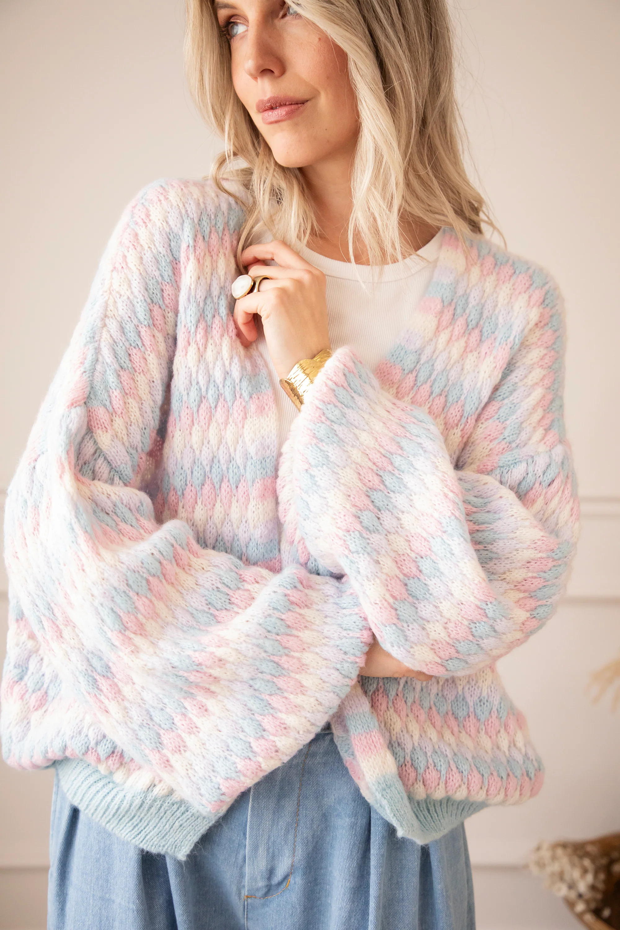 Bubbly Dreams Baby Blue/Baby Pink - Vest - Image 5