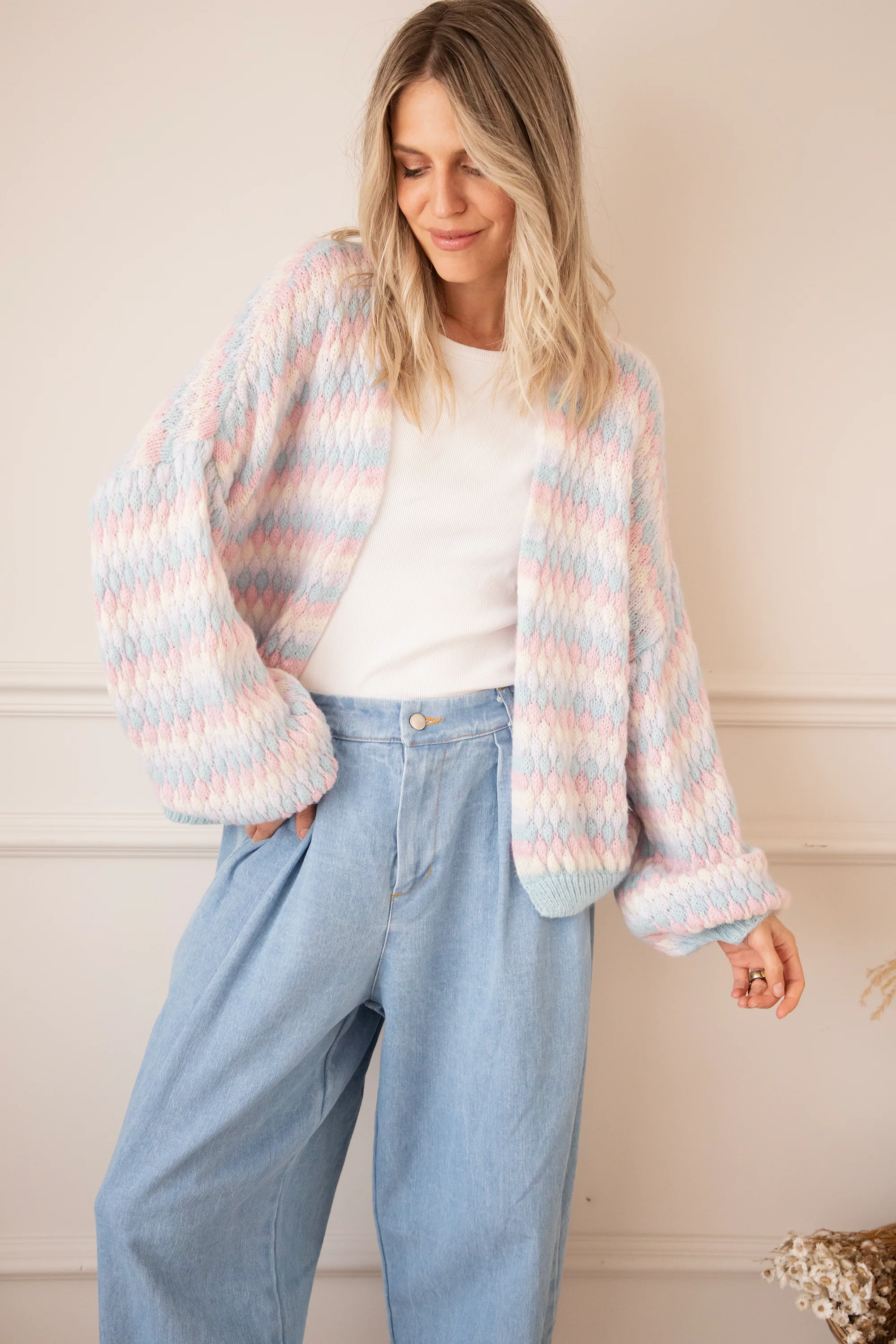 Bubbly Dreams Baby Blue/Baby Pink - Vest - Image 6