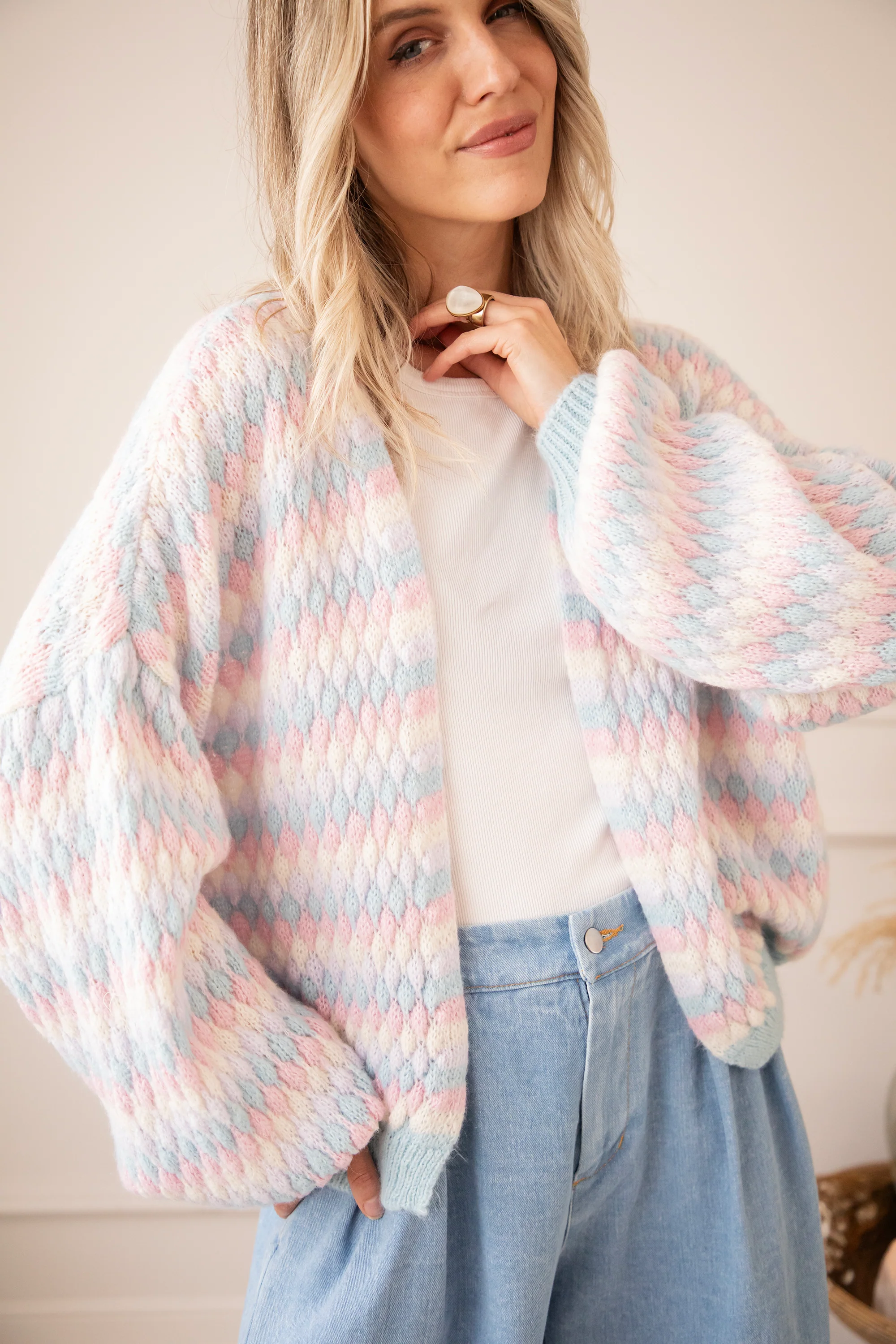 Bubbly Dreams Baby Blue/Baby Pink - Vest - Image 7