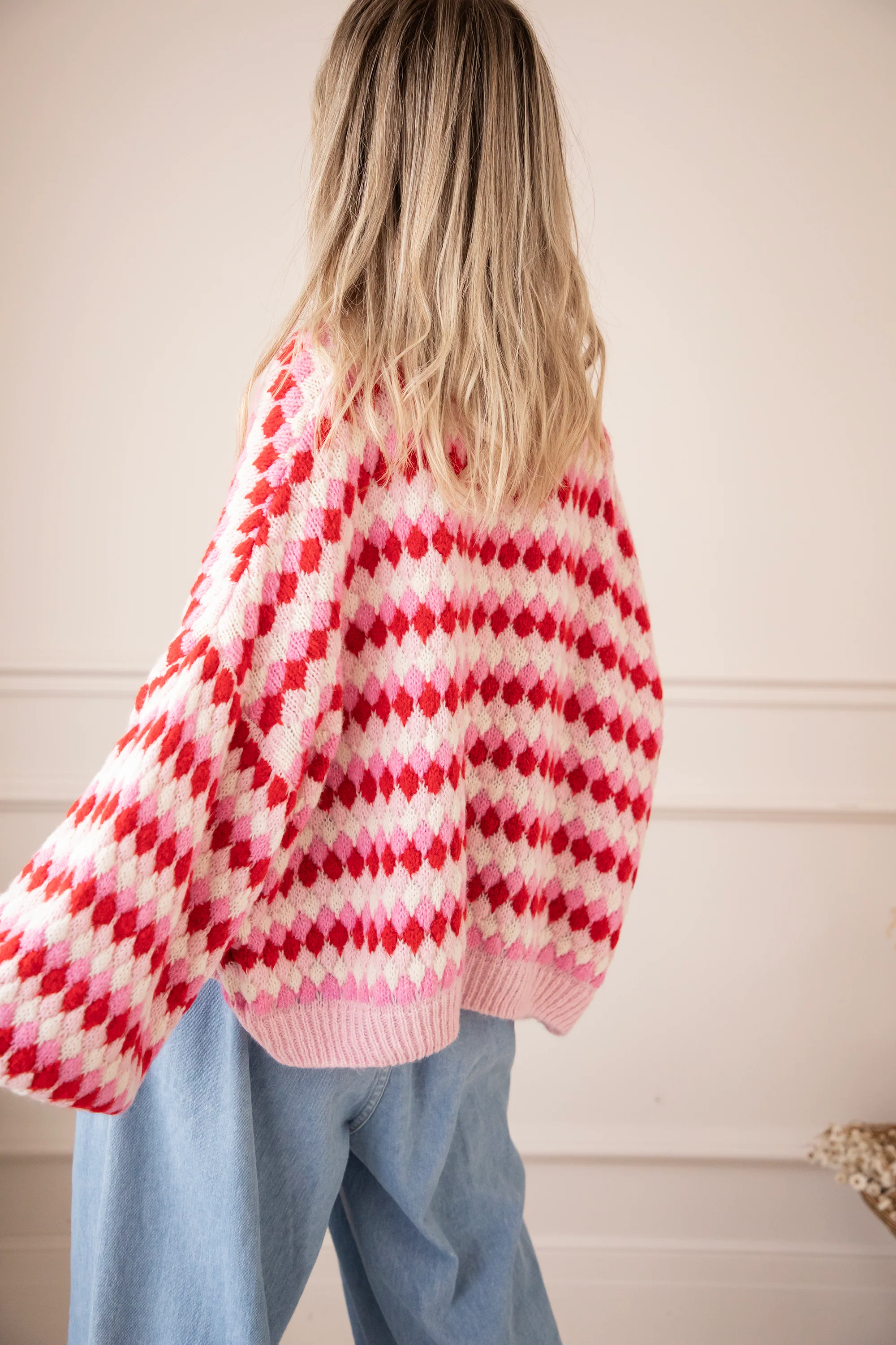 Bubbly Dreams Baby Pink/Red - Vest - Image 4
