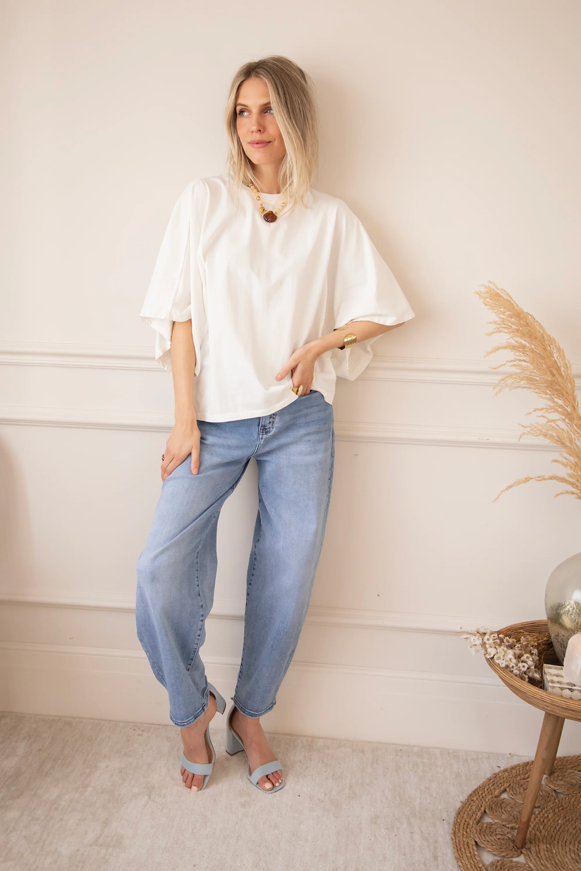 Butterfly Base Off White - T-Shirt - Image 7