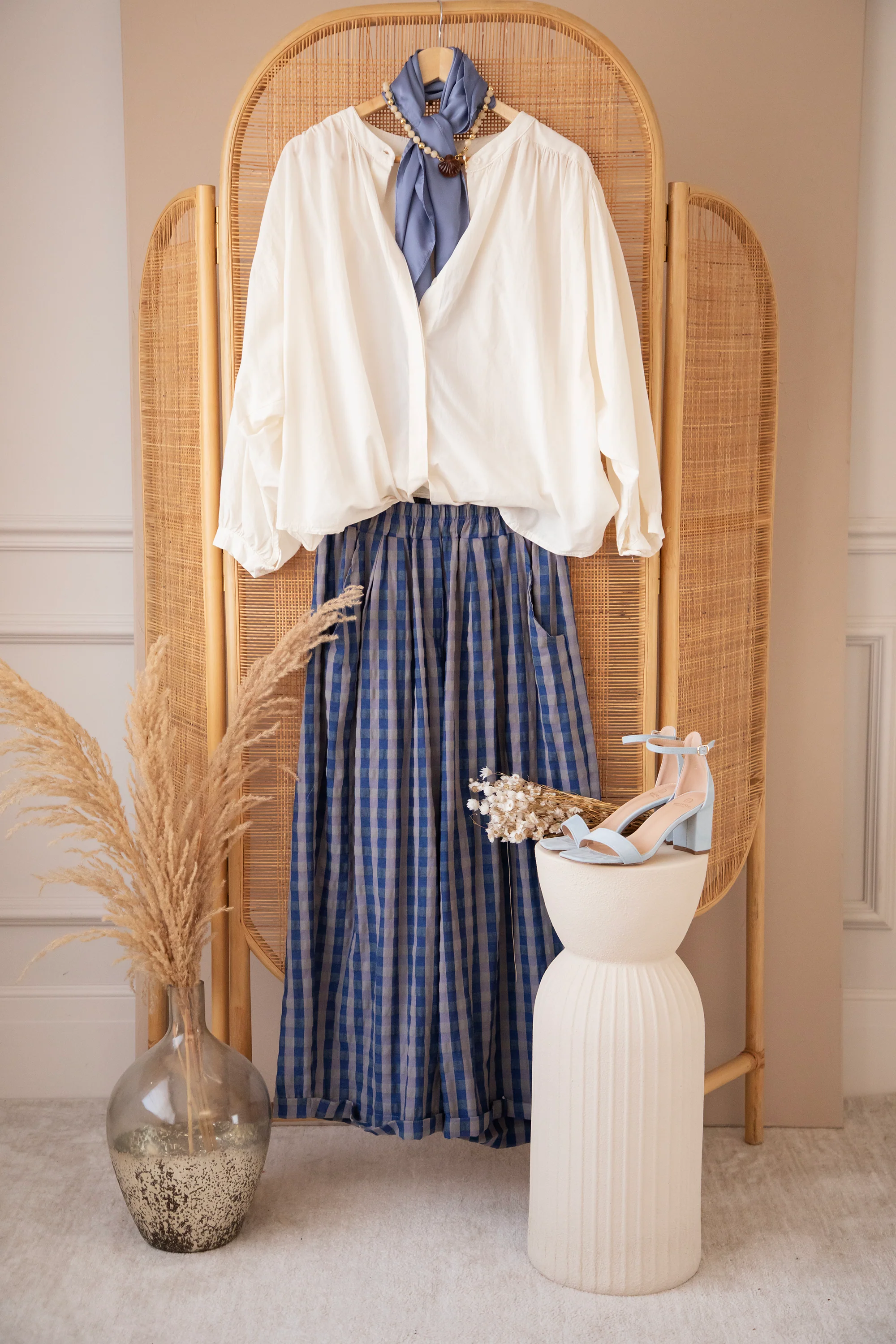 Candy Check Dark Blue - Broek - Image 3