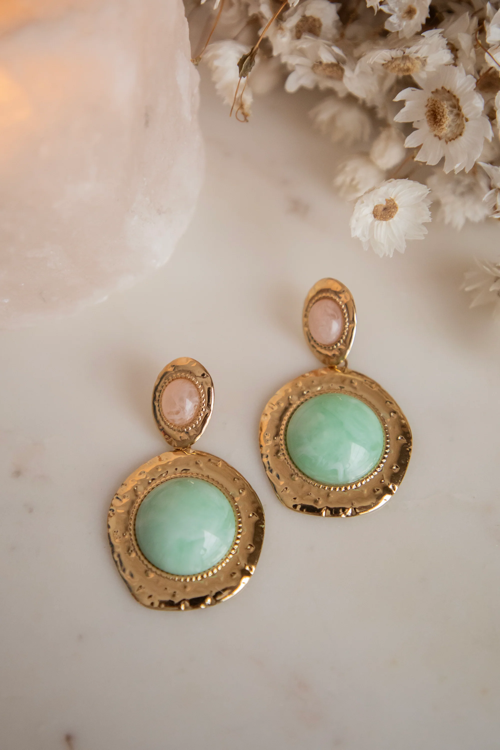 Candy Gems Soft Pink/Mint - Oorbellen - Image 2