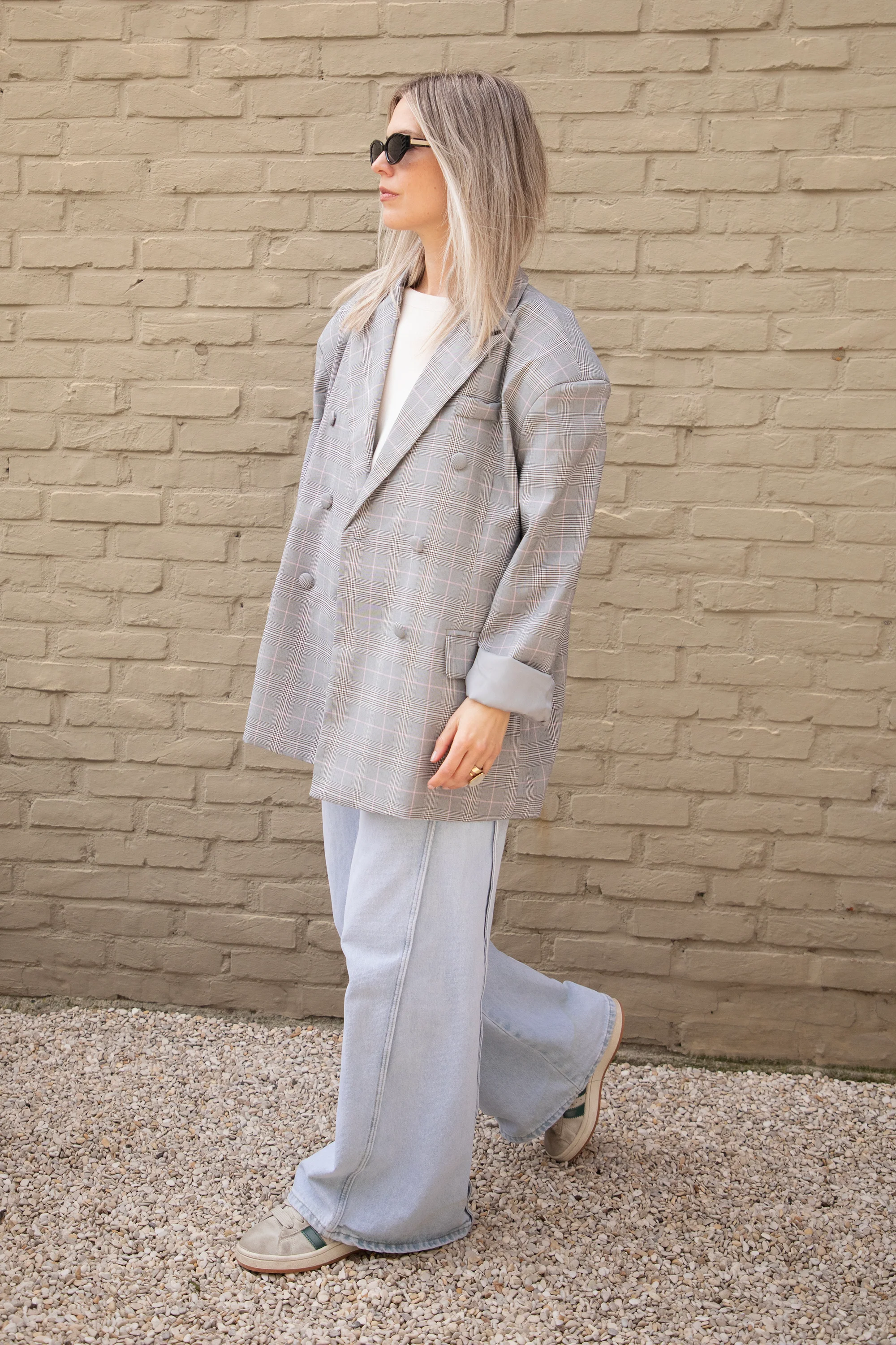 Charly Checked Grey - Blazer - Image 2