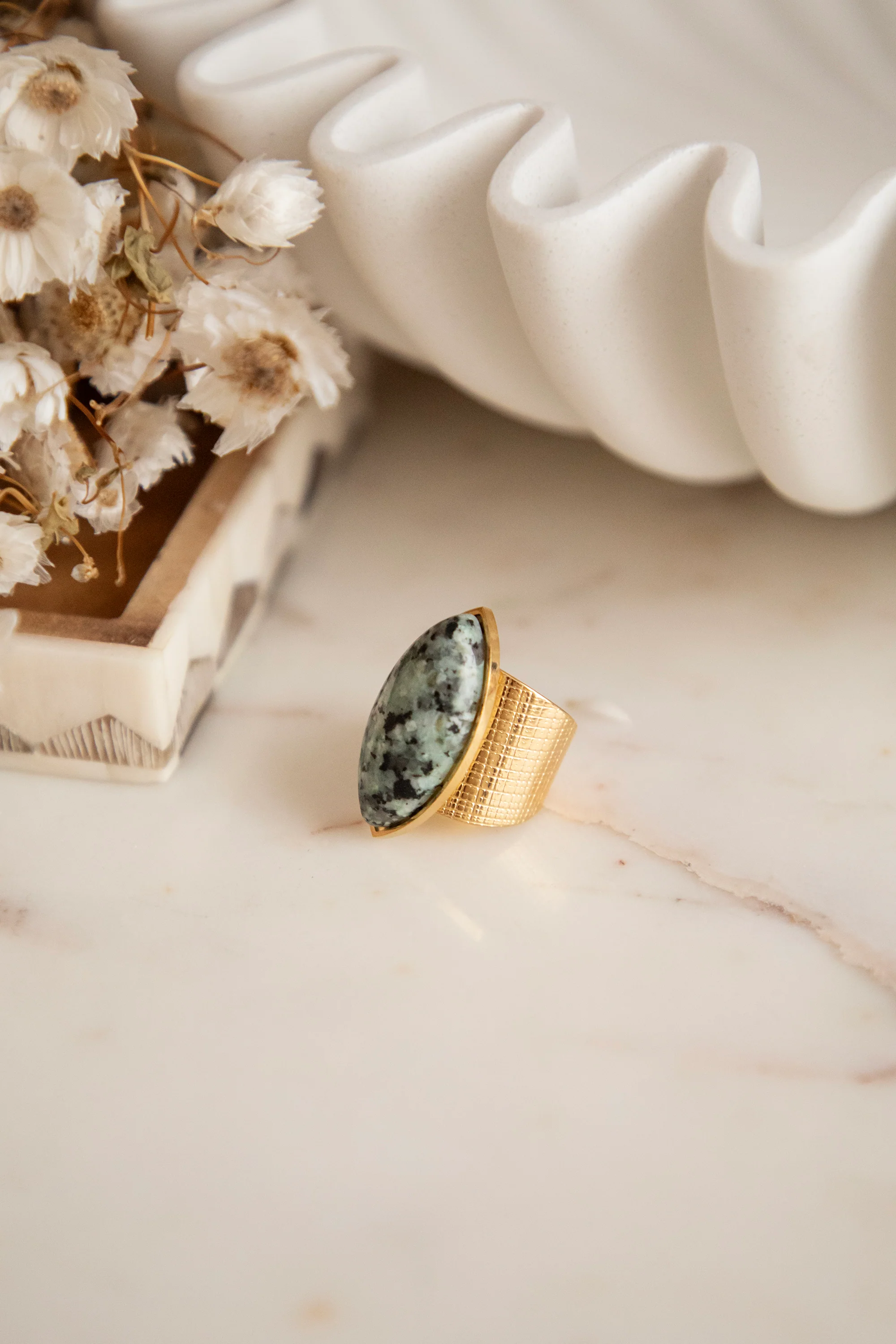 Clarisse Dark Green - Ring - Image 2