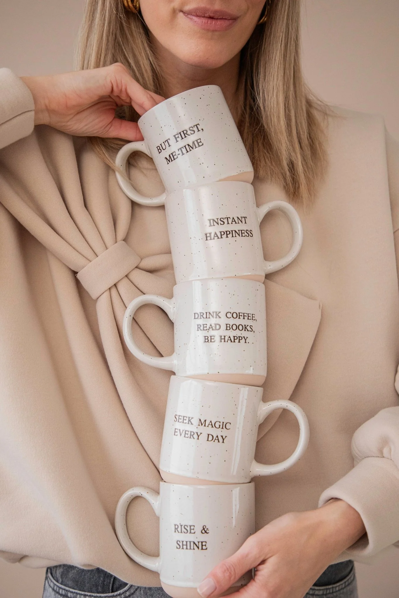 Coffee & Books Beige - Mok - Image 6