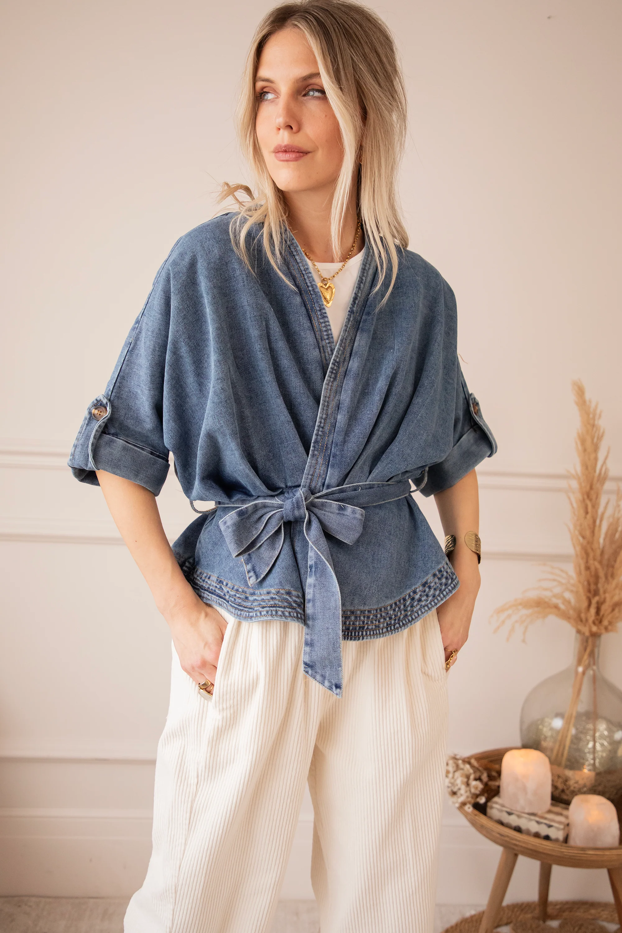 Denim Embrace Blue - Vest - Image 10