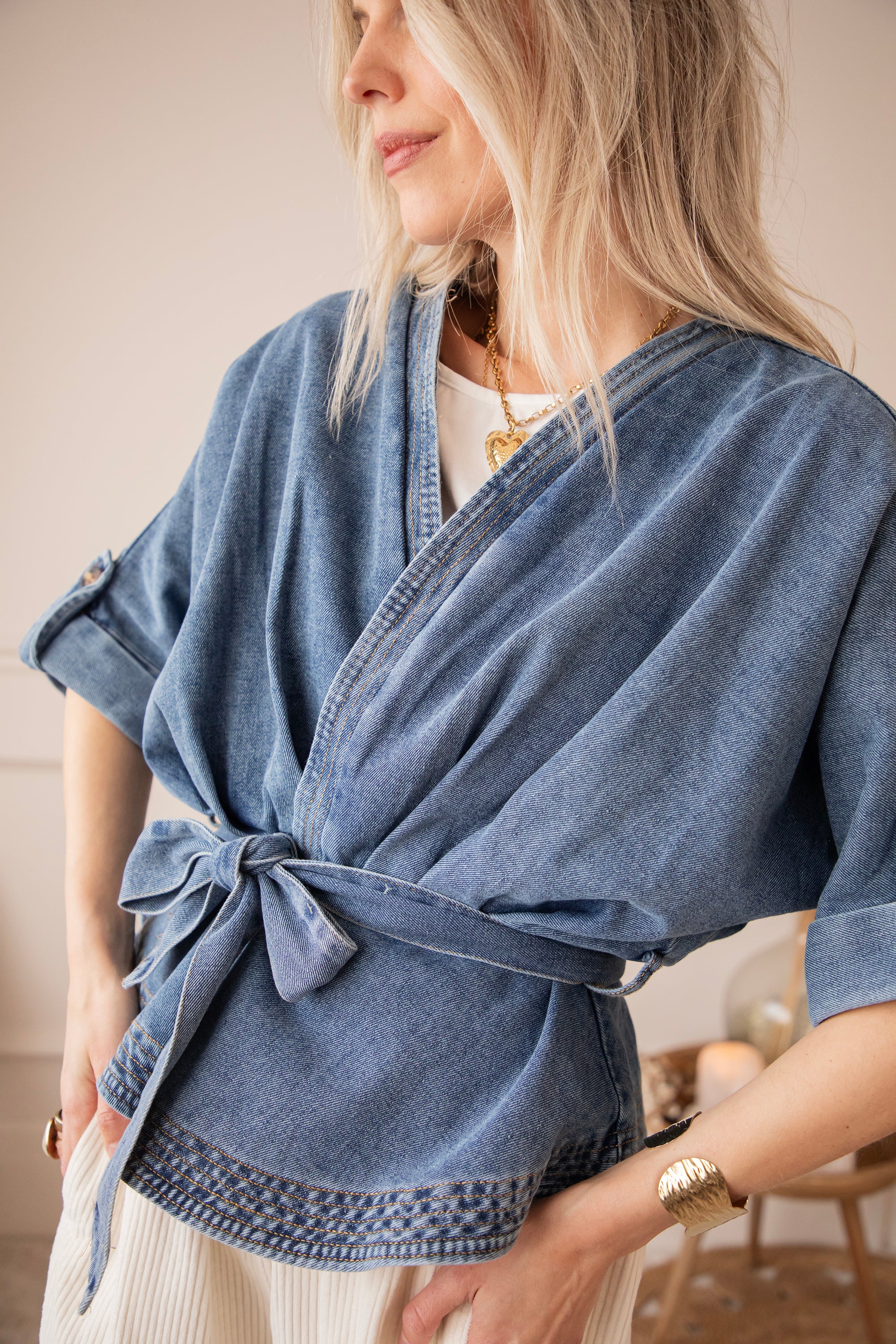 Denim Embrace Blue - Vest - Image 12