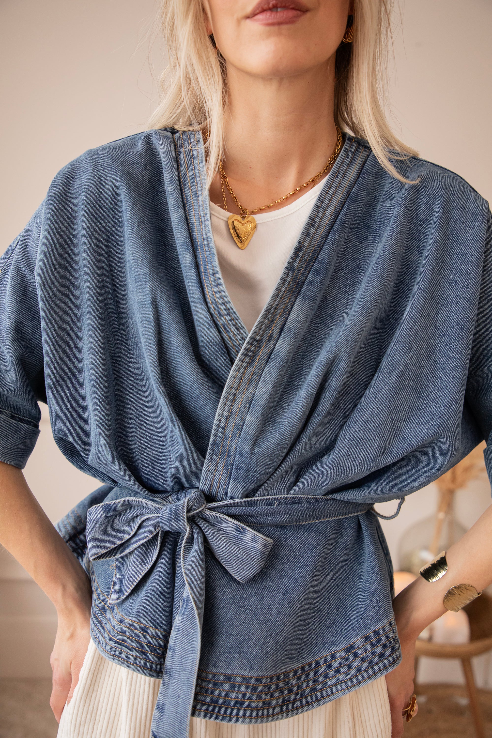 Denim Embrace Blue - Vest - Image 3
