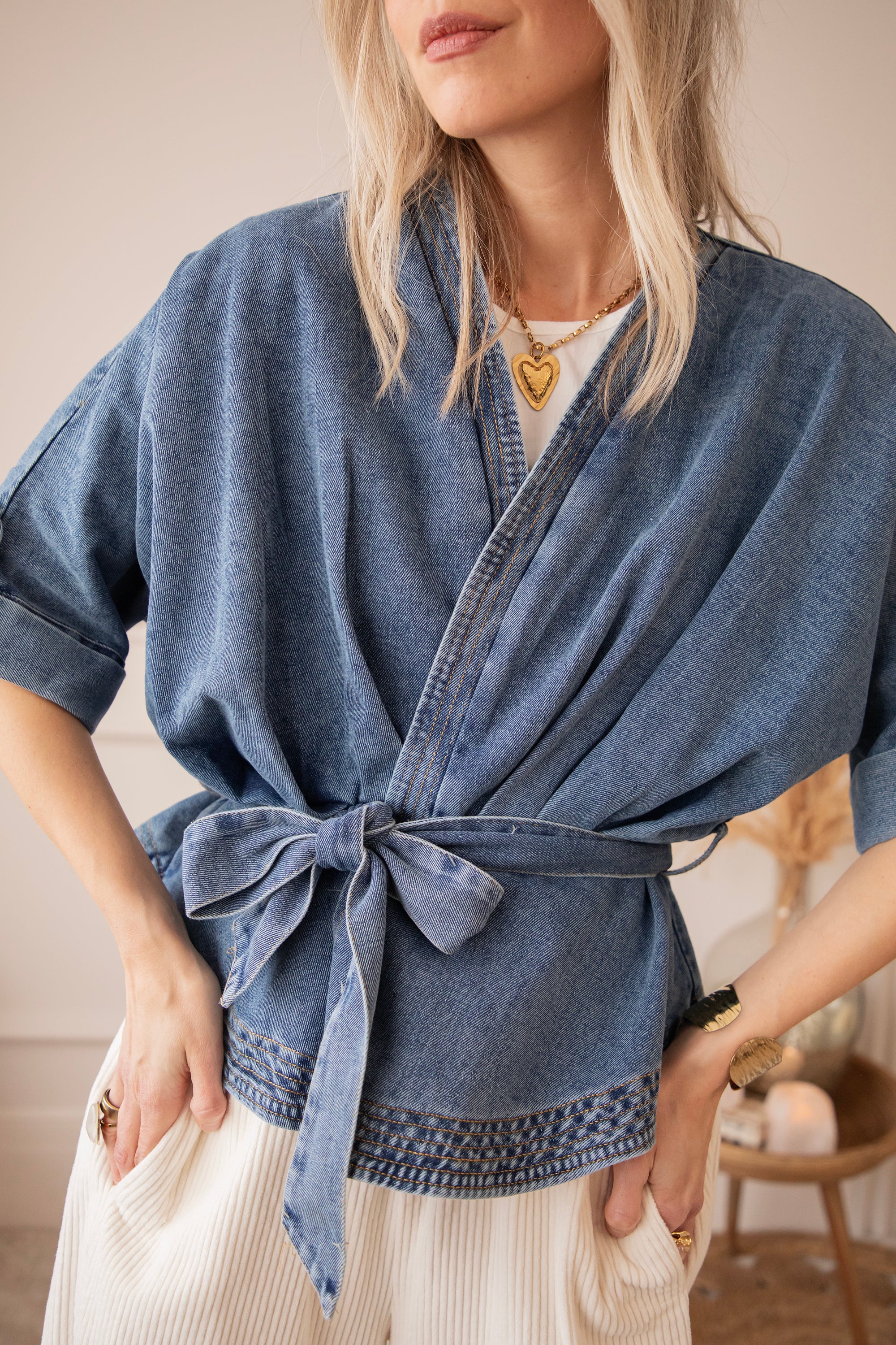 Denim Embrace Blue - Vest - Image 5