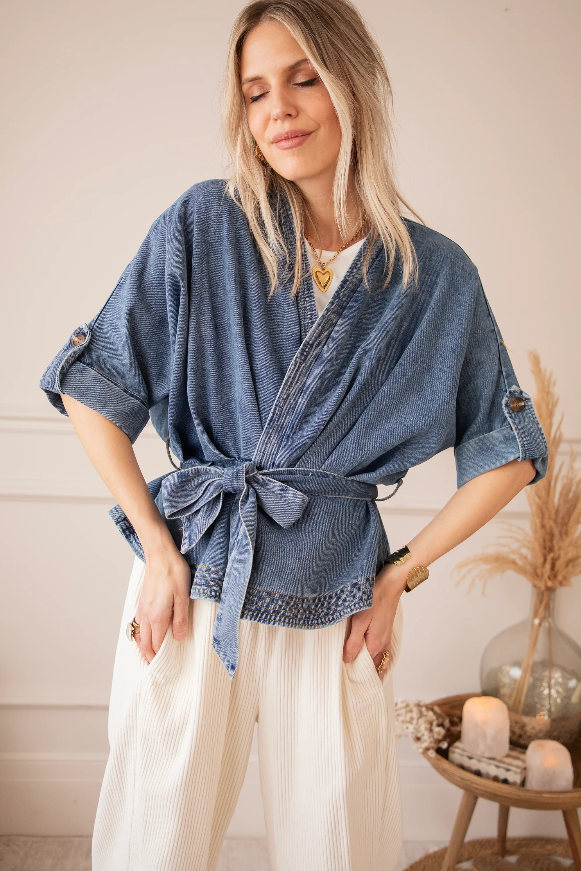 Denim Embrace Blue - Vest - Image 6