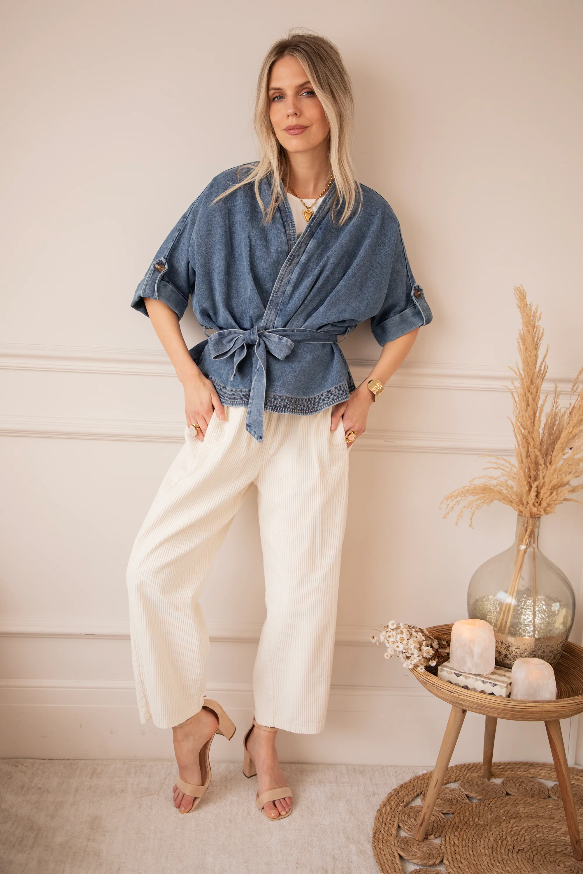 Denim Embrace Blue - Vest - Image 7