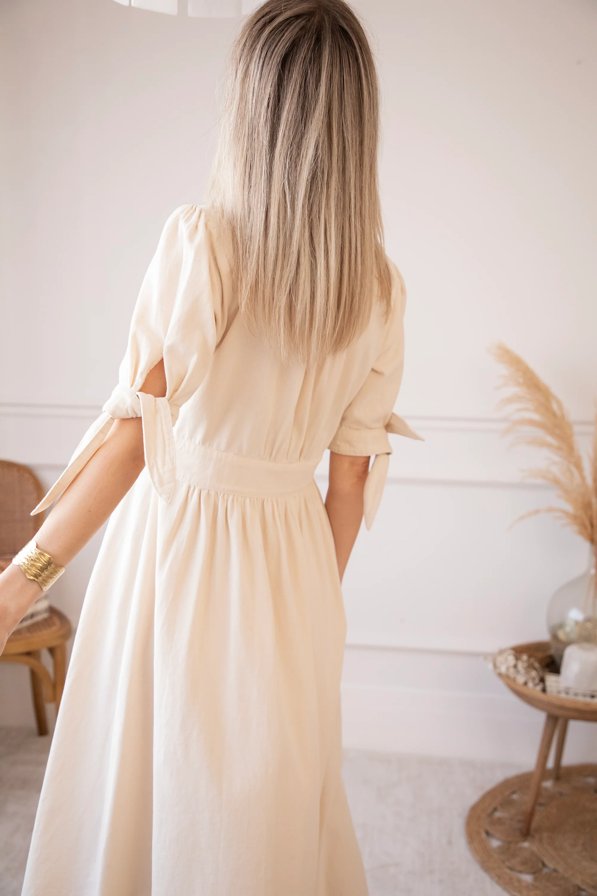 Jeanne Beige - Maxi Jurk - Image 16