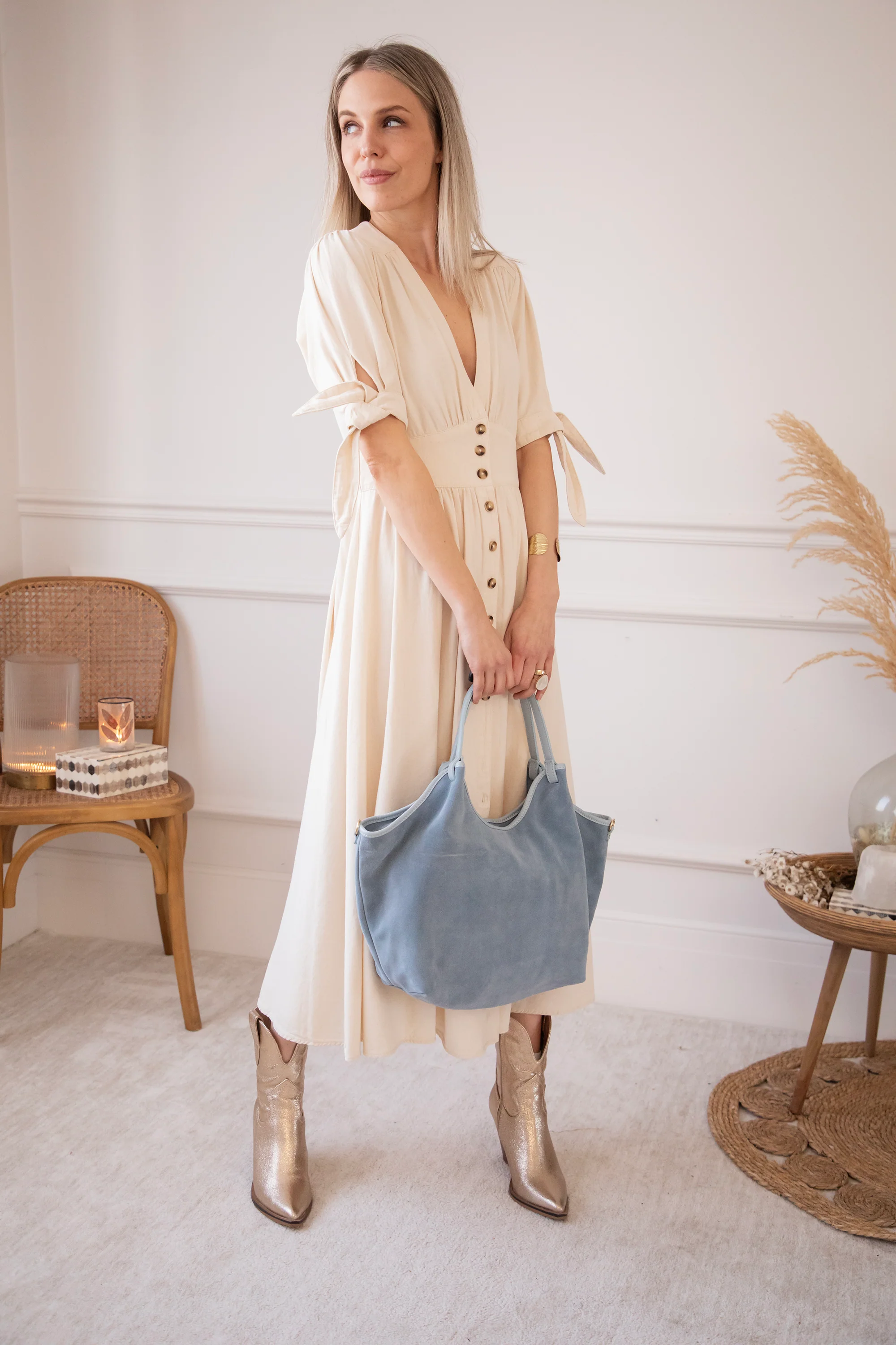 Jeanne Beige - Maxi Jurk - Image 7