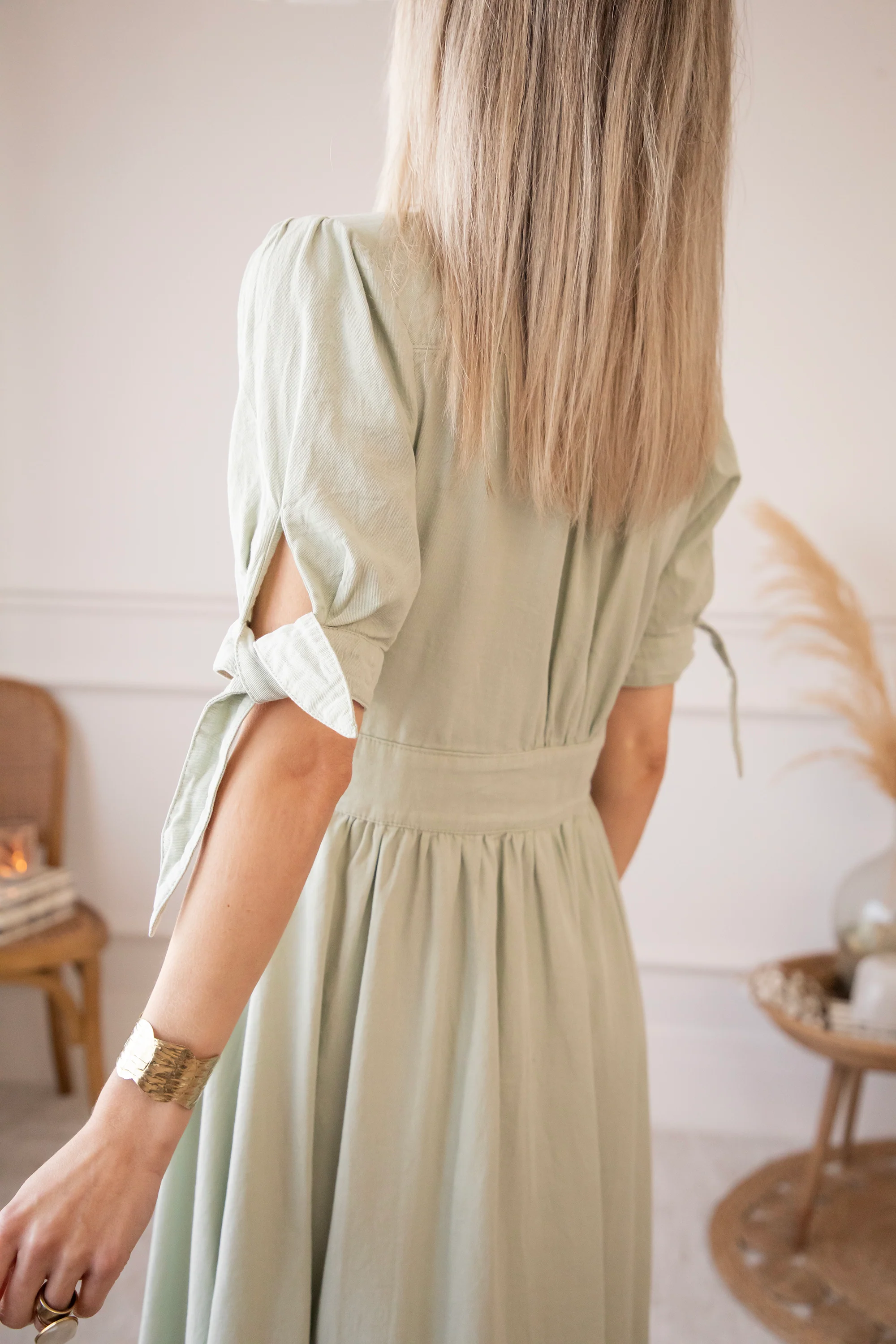 Jeanne Mint - Maxi Jurk - Image 10