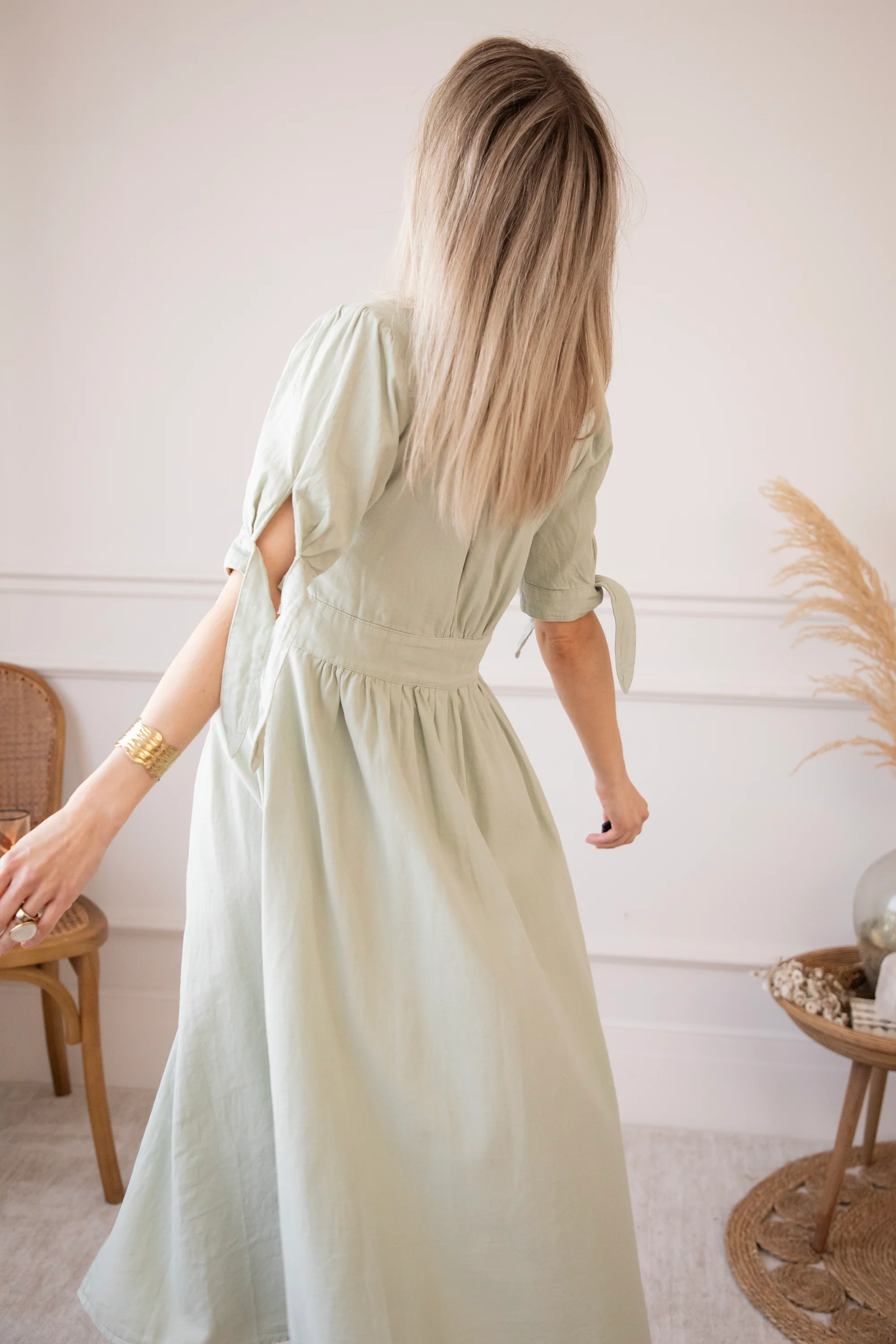 Jeanne Mint - Maxi Jurk - Image 5