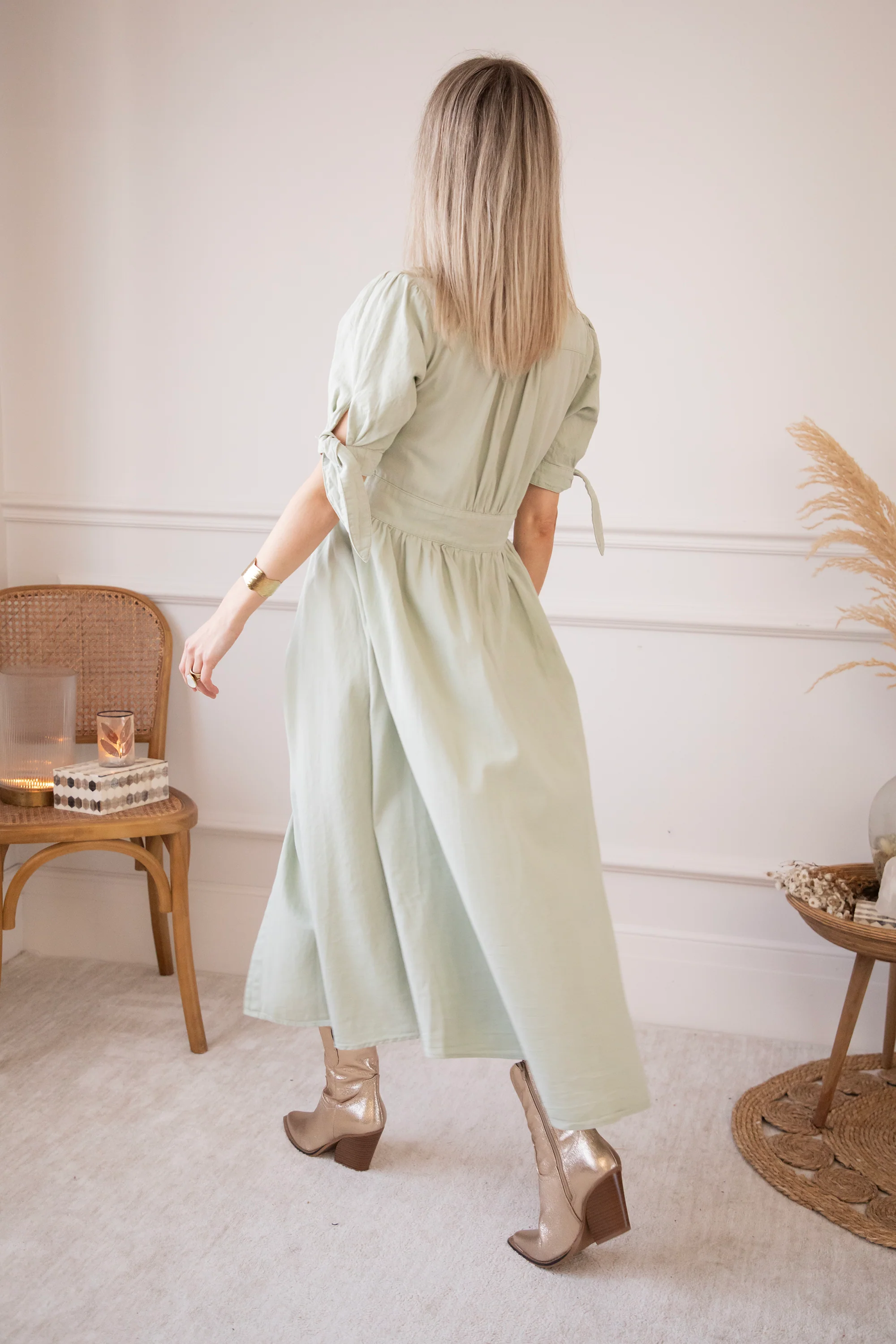 Jeanne Mint - Maxi Jurk - Image 8
