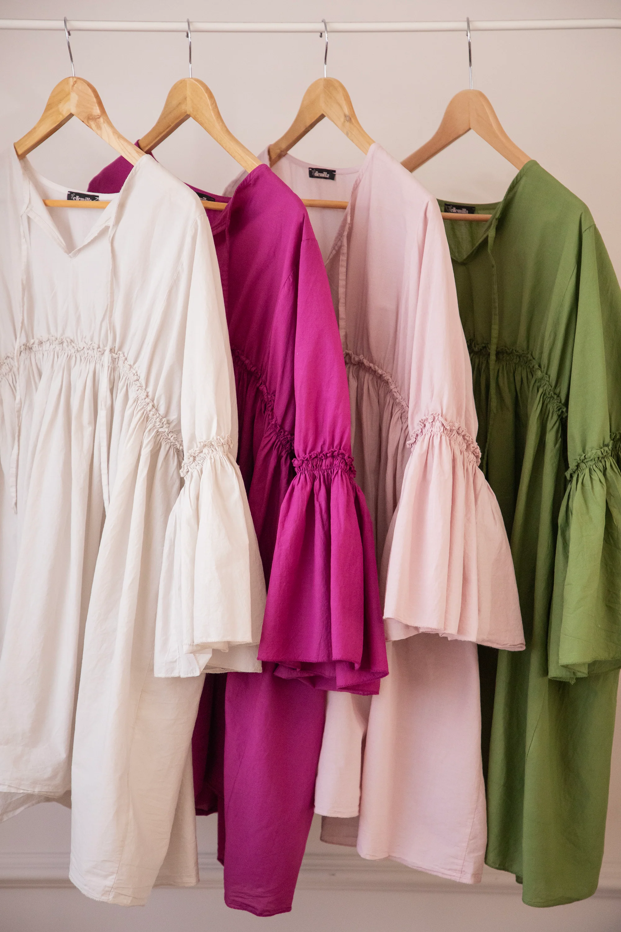 Feline Pleated Green - Jurk - Image 4