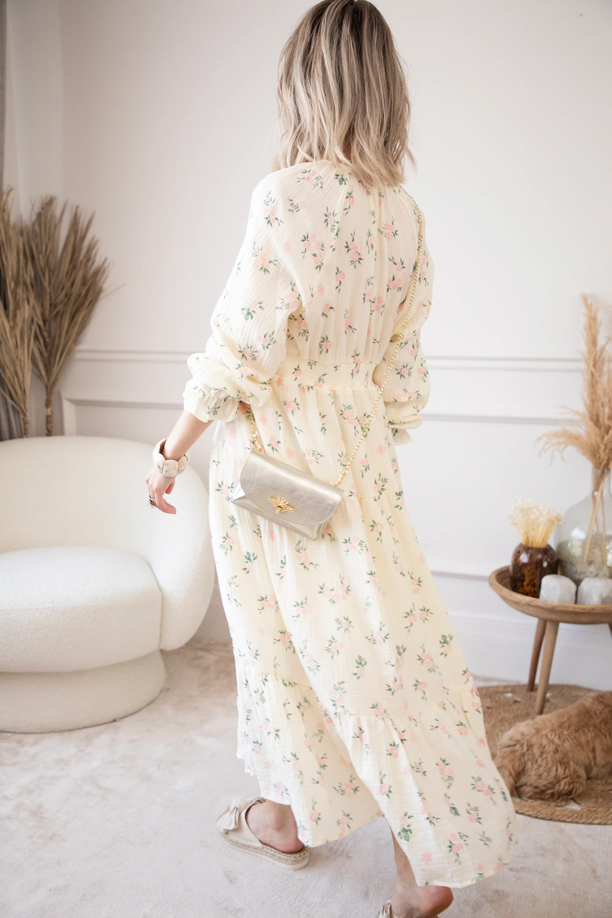 Florette Beige - Maxi Jurk - Image 11