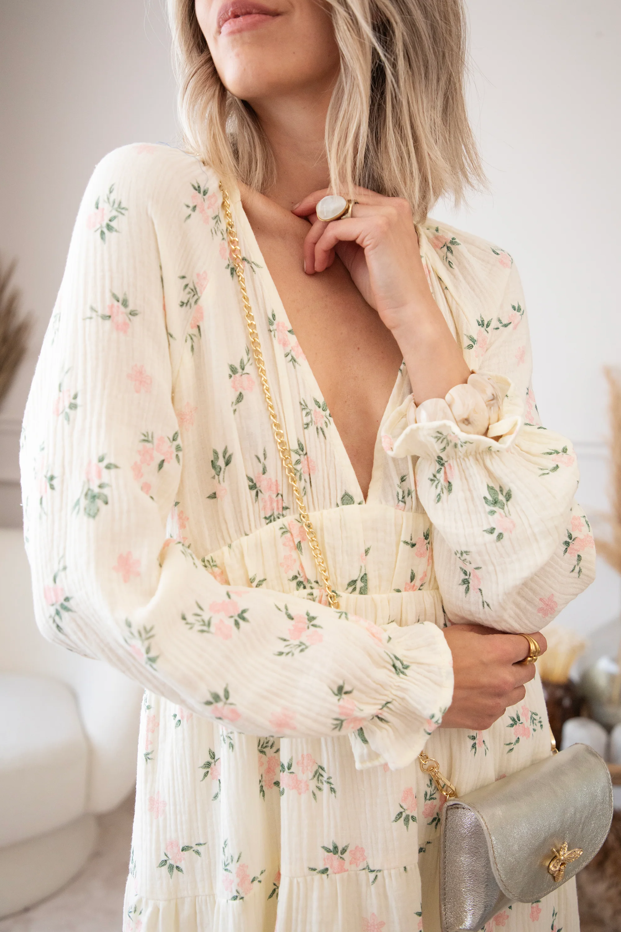 Florette Beige - Maxi Jurk - Image 3