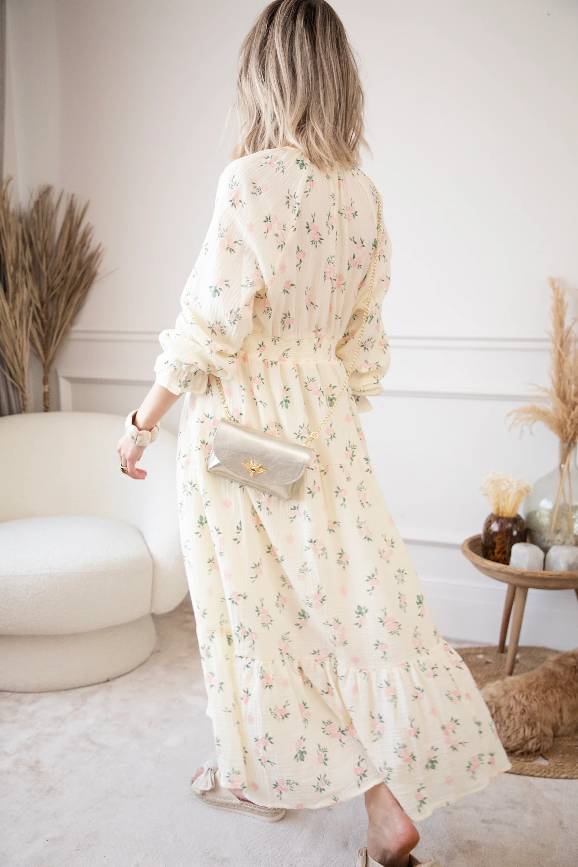 Florette Beige - Maxi Jurk - Image 5