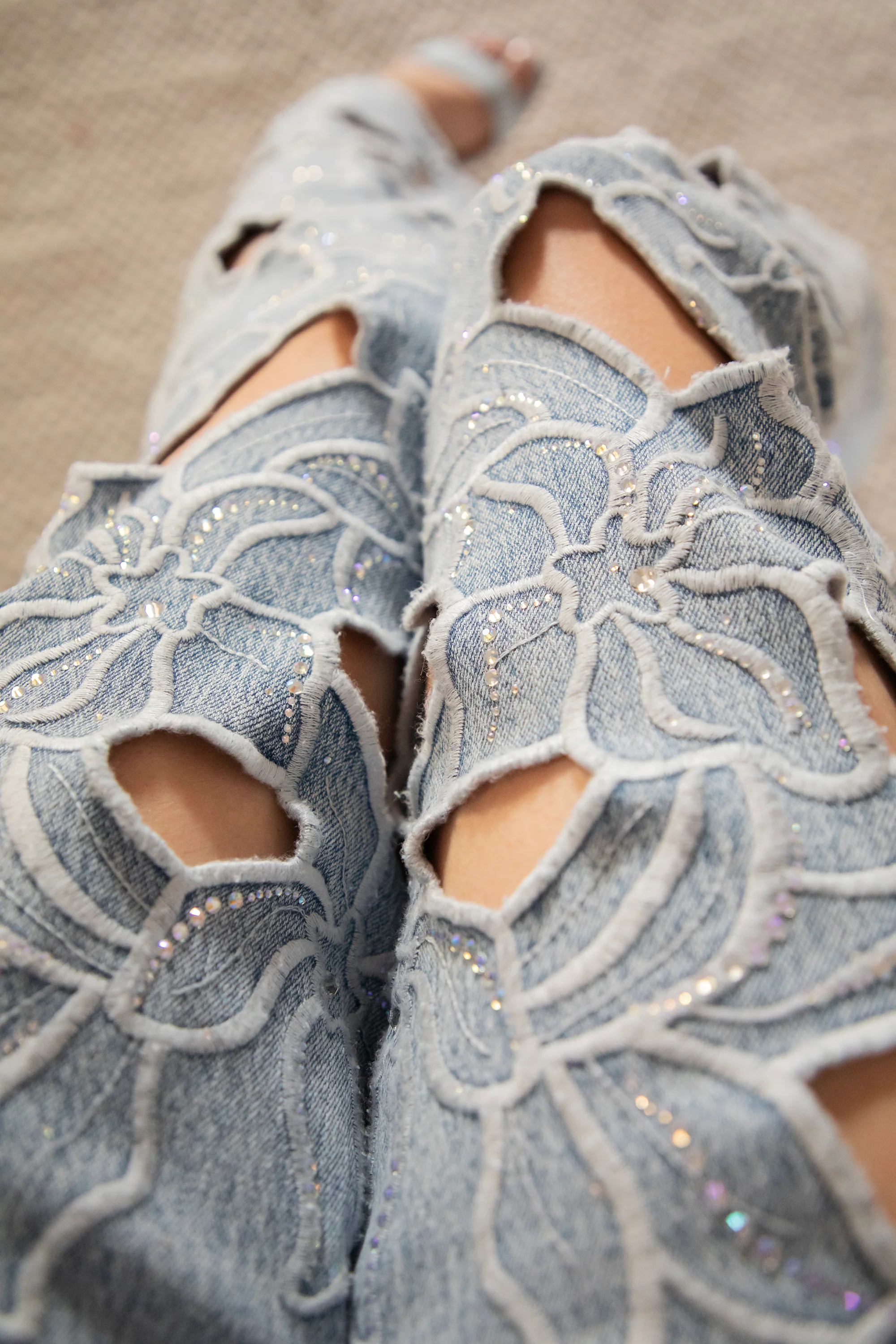 Flower Fantasy Blue - Jeans - Image 7