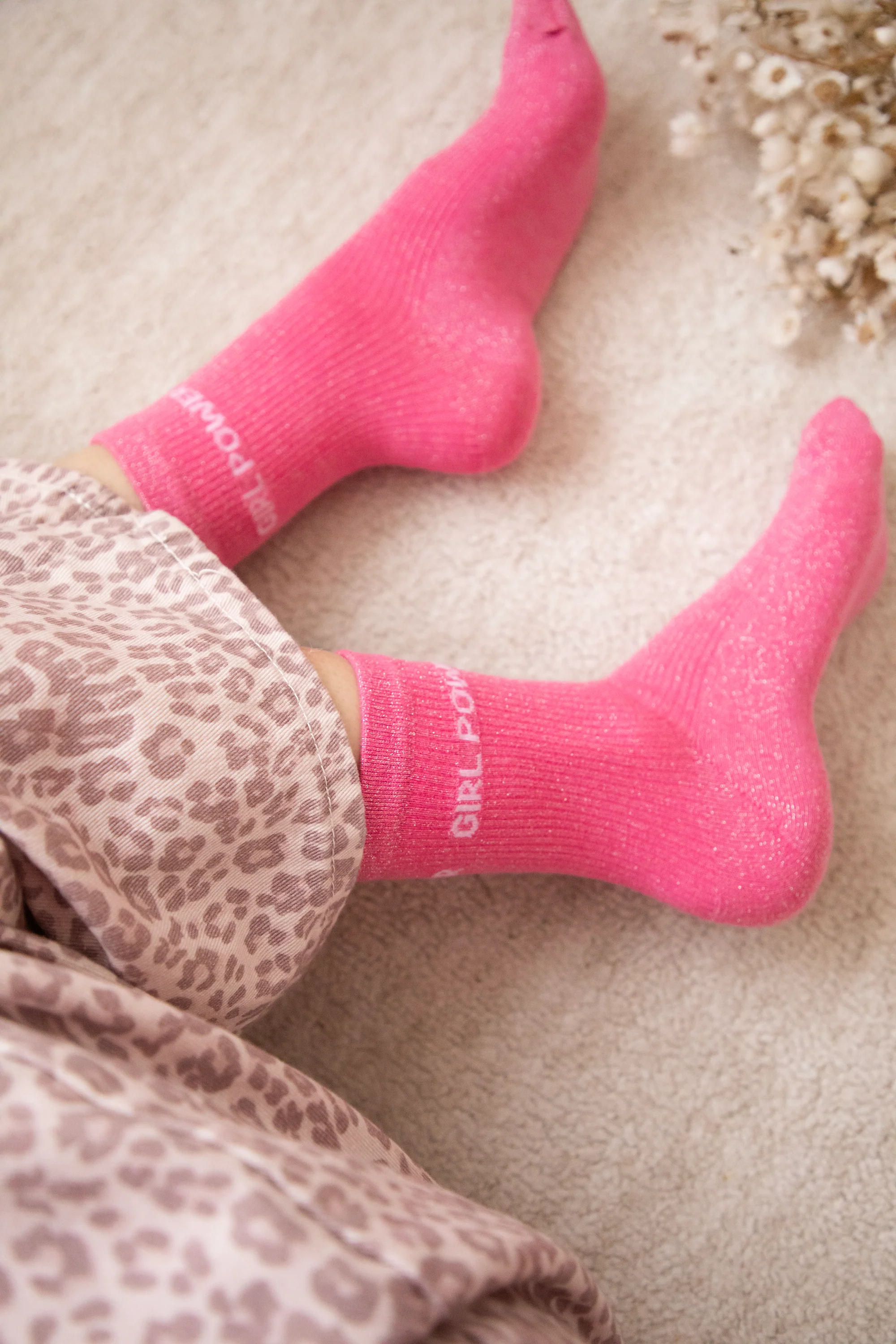 Girl Power Moves Fuchsia/Soft Pink - Sokken - Image 3