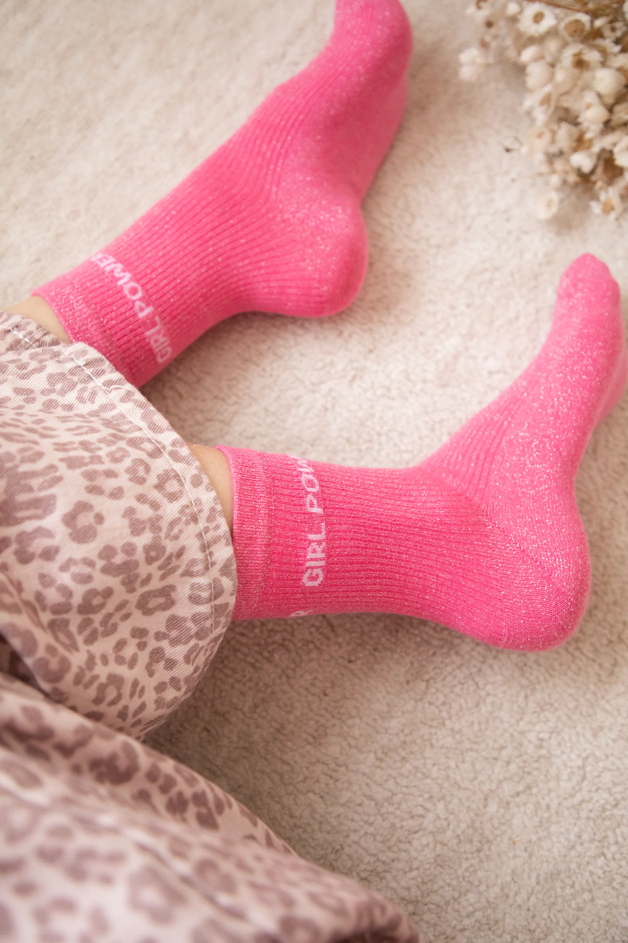 Girl Power Moves Fuchsia/Soft Pink - Sokken - Image 5