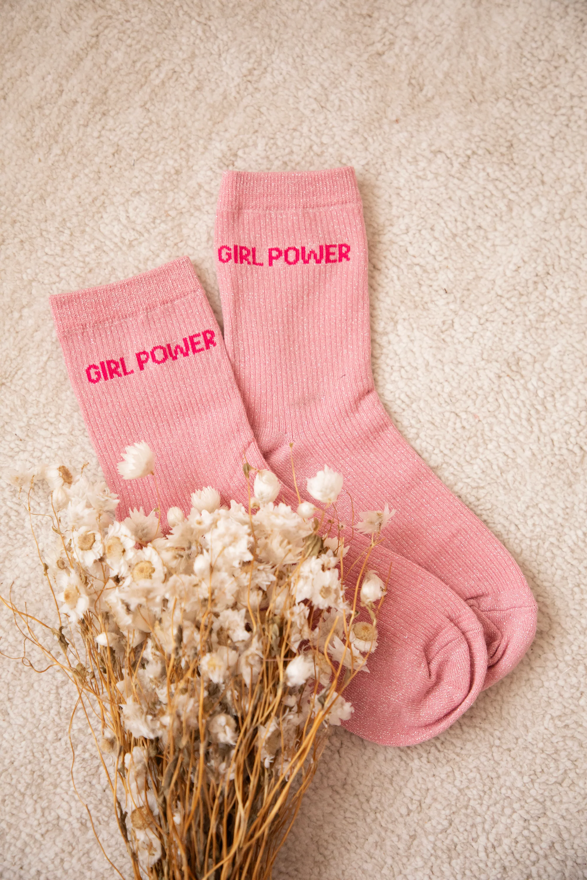 Girl Power Moves Pink/Fuchsia - Sokken - Image 2