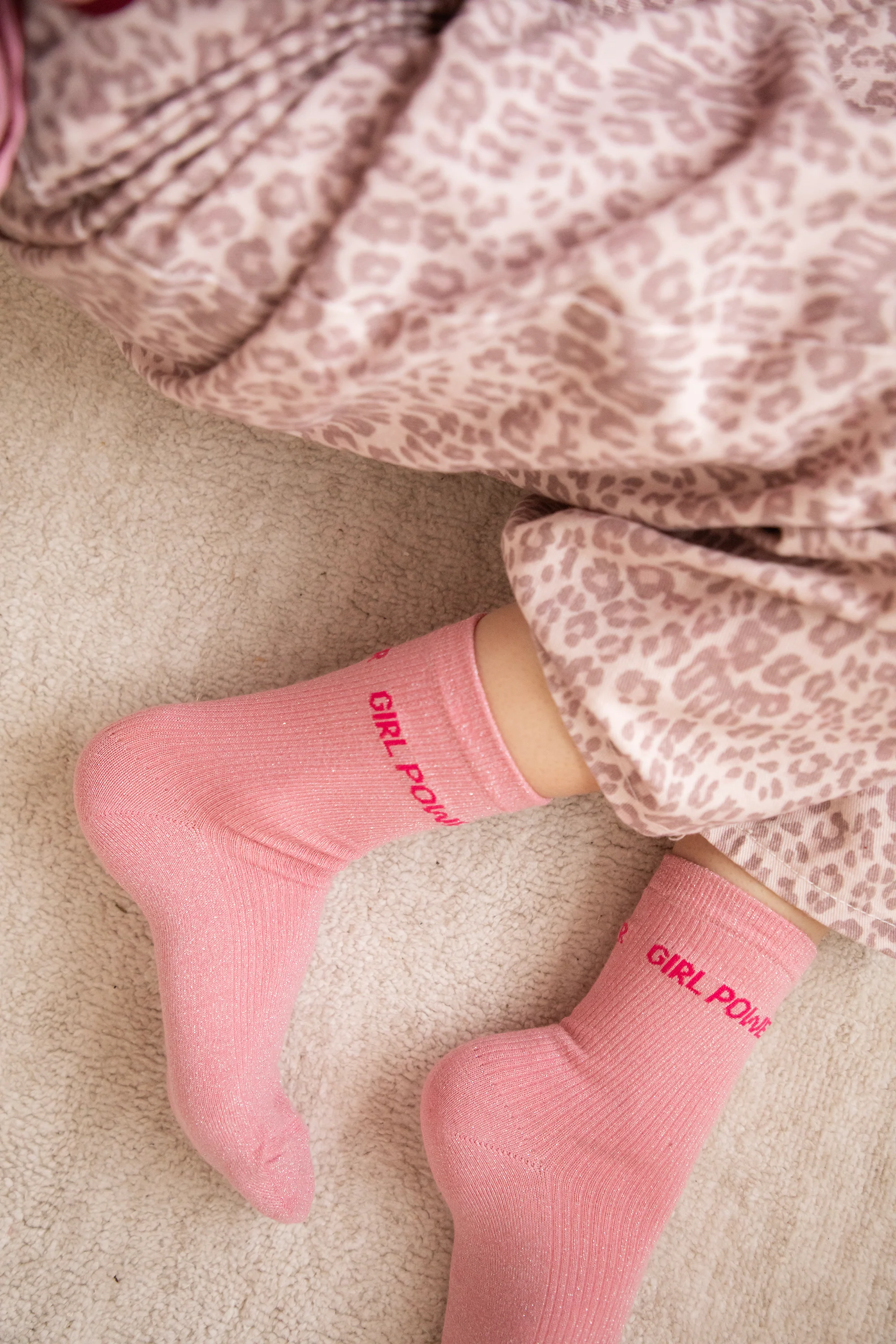Girl Power Moves Pink/Fuchsia - Sokken - Image 4