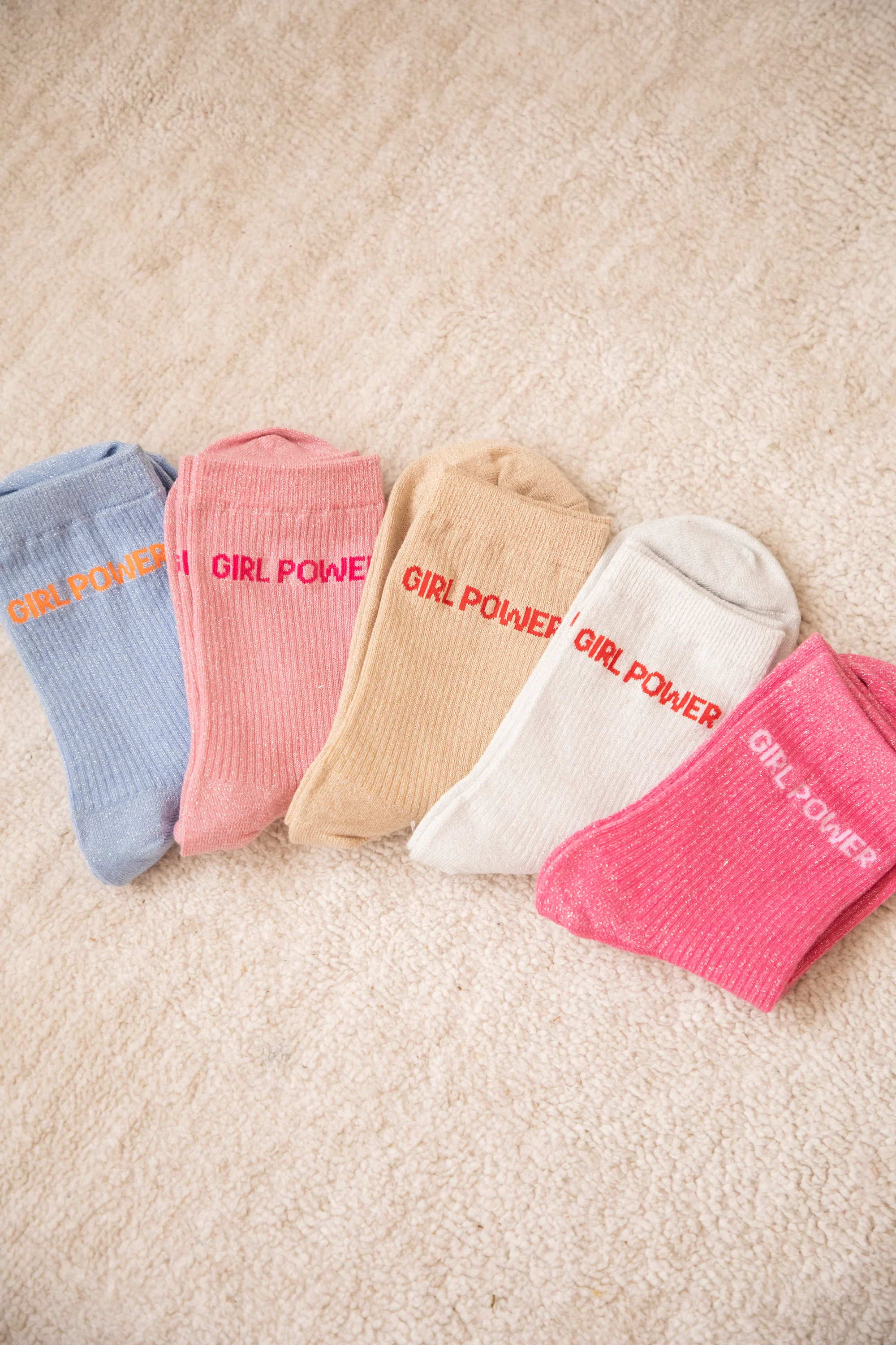 Girl Power Moves Pink/Fuchsia - Sokken - Image 5