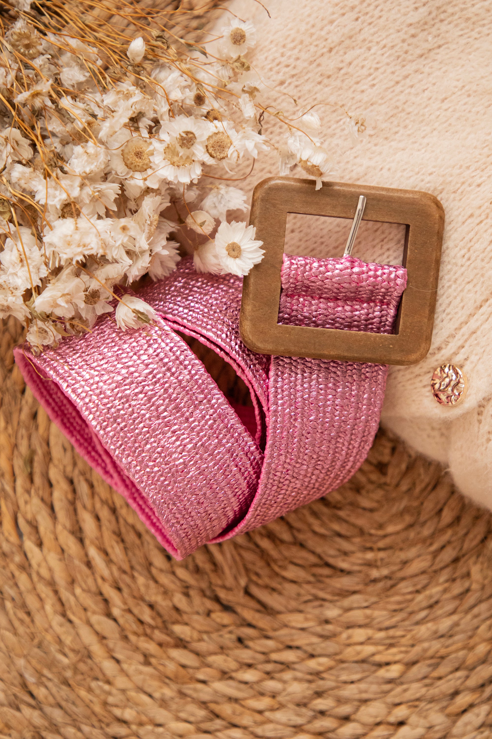 Glowing Cube Pink - Riem