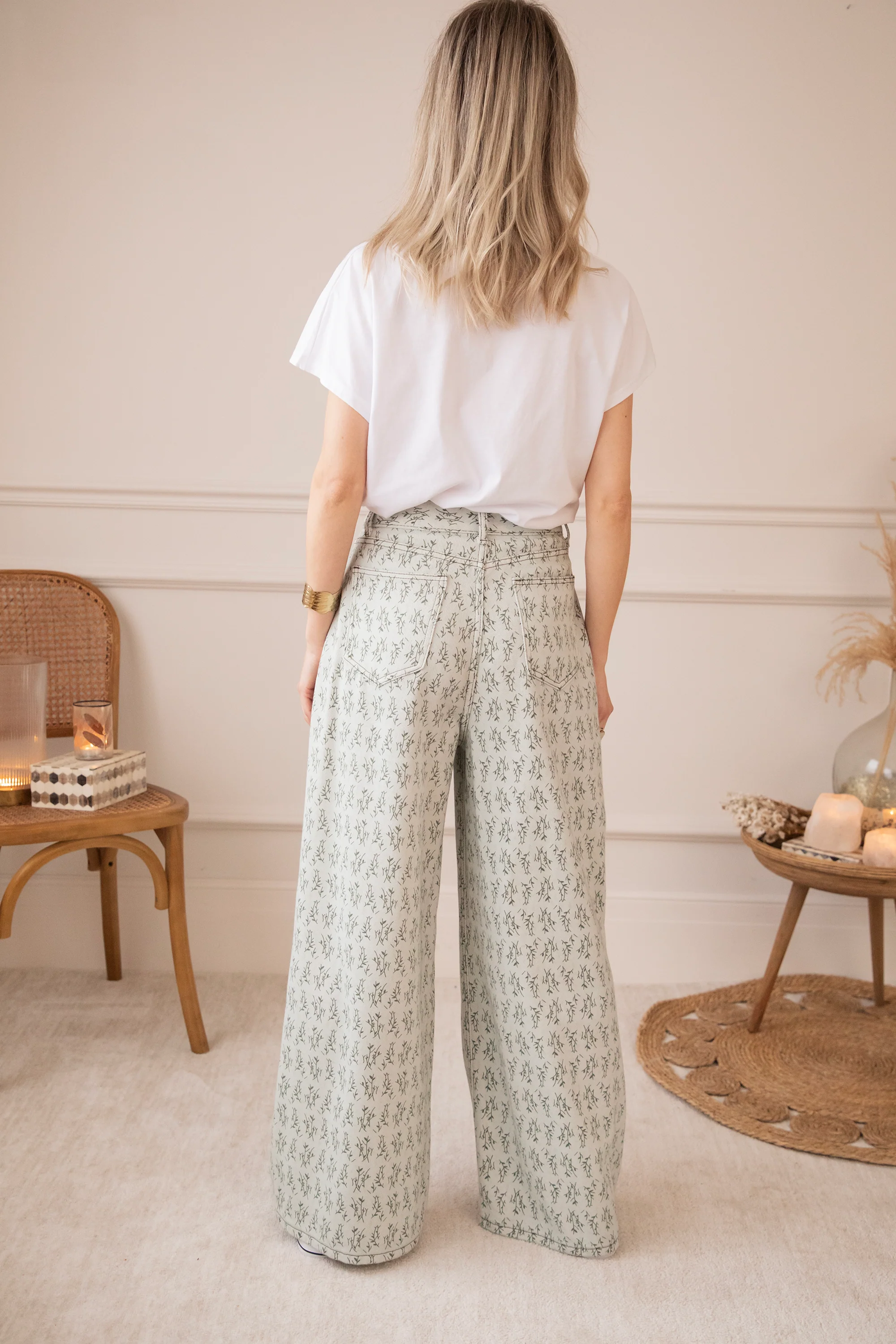 Grow Wide Soft Green - Jeans - Image 4