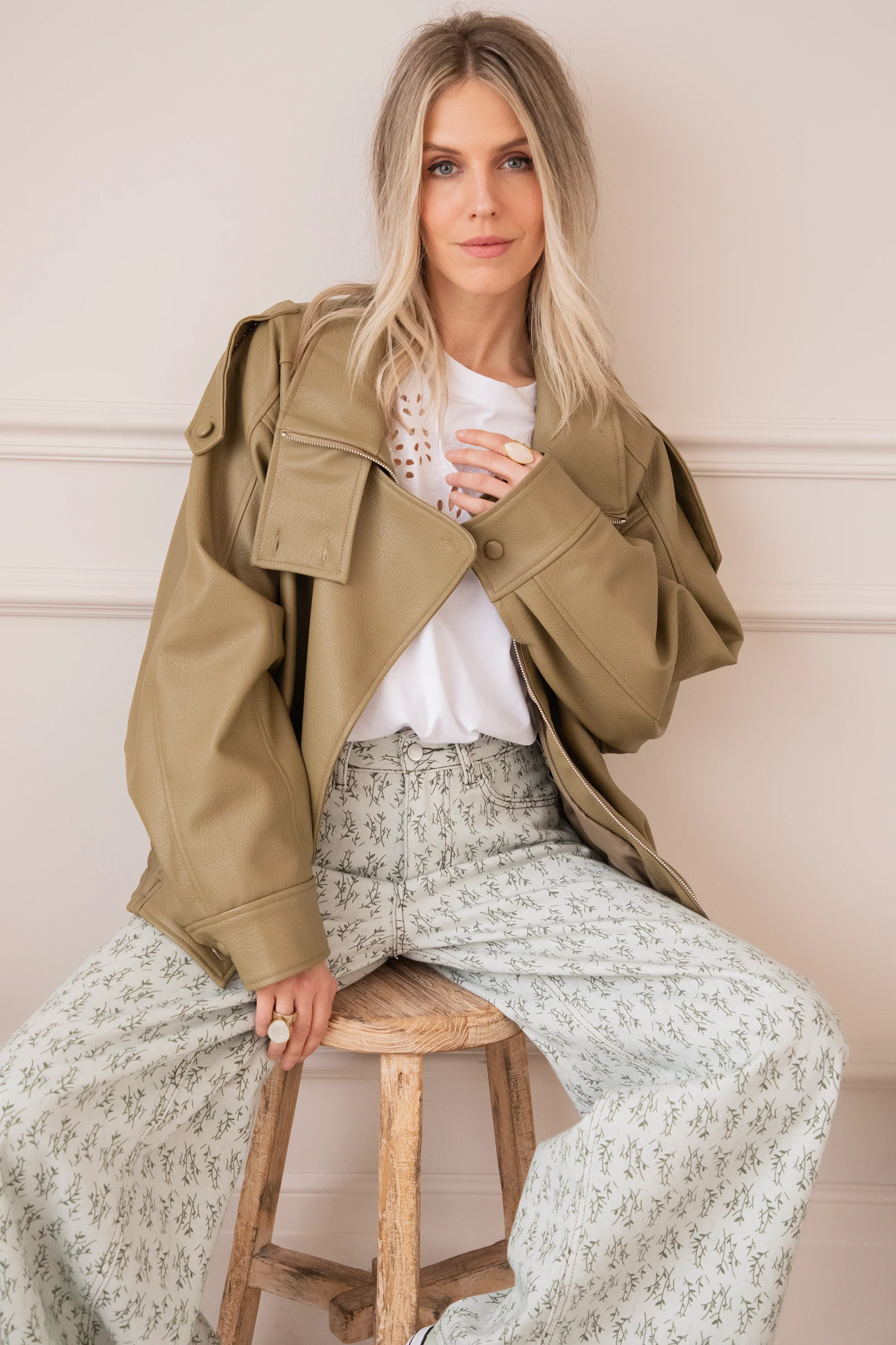 Grow Wide Soft Green - Jeans - Image 5