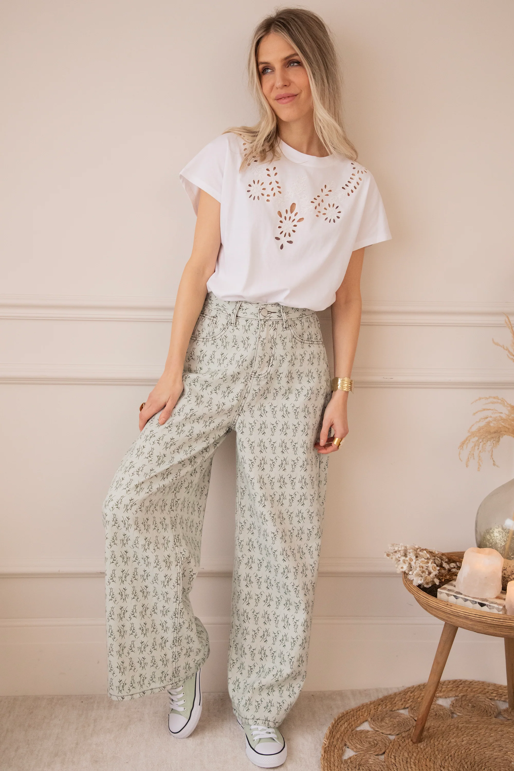 Grow Wide Soft Green - Jeans - Image 8