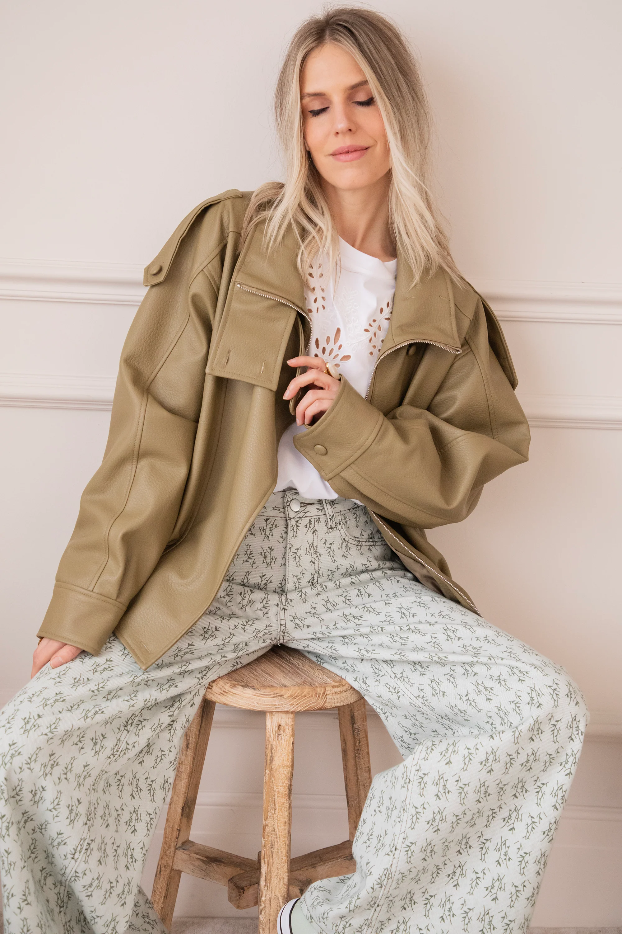 Grow Wide Soft Green - Jeans - Image 9