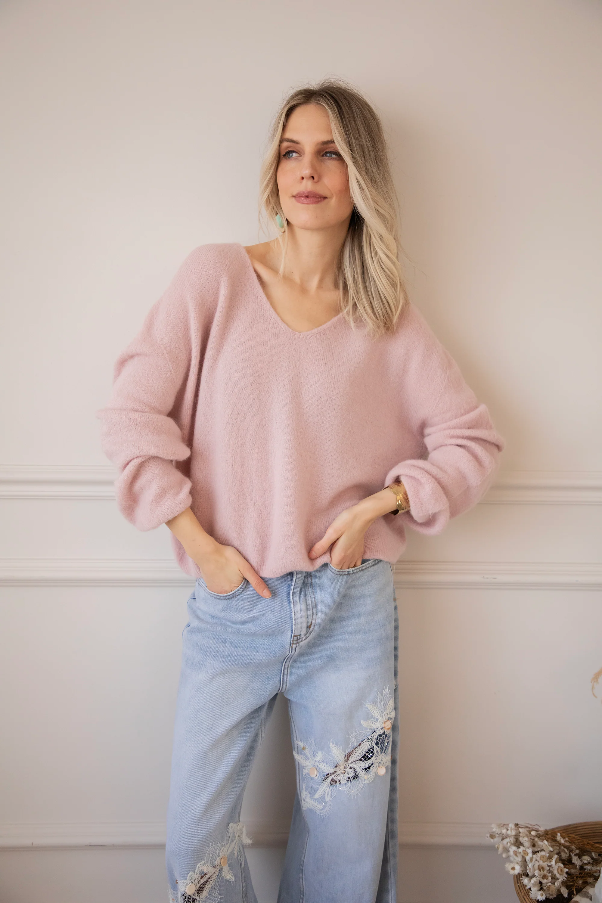 Jenny  Baby Pink - Trui - Image 4
